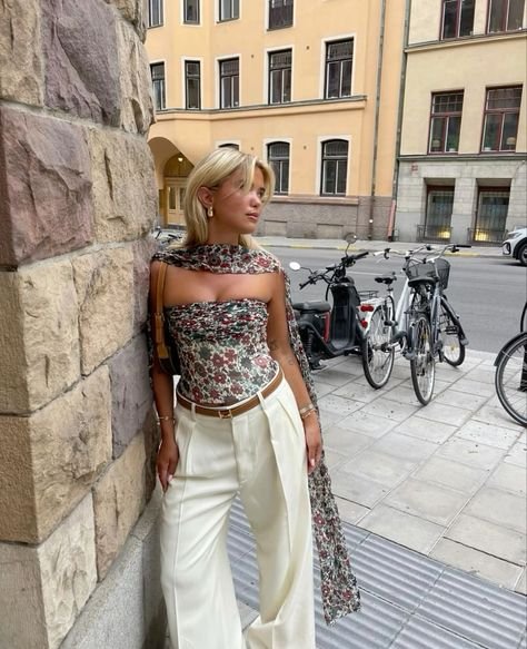 Elegant Scarf Styled Outfit Cefalu Guide