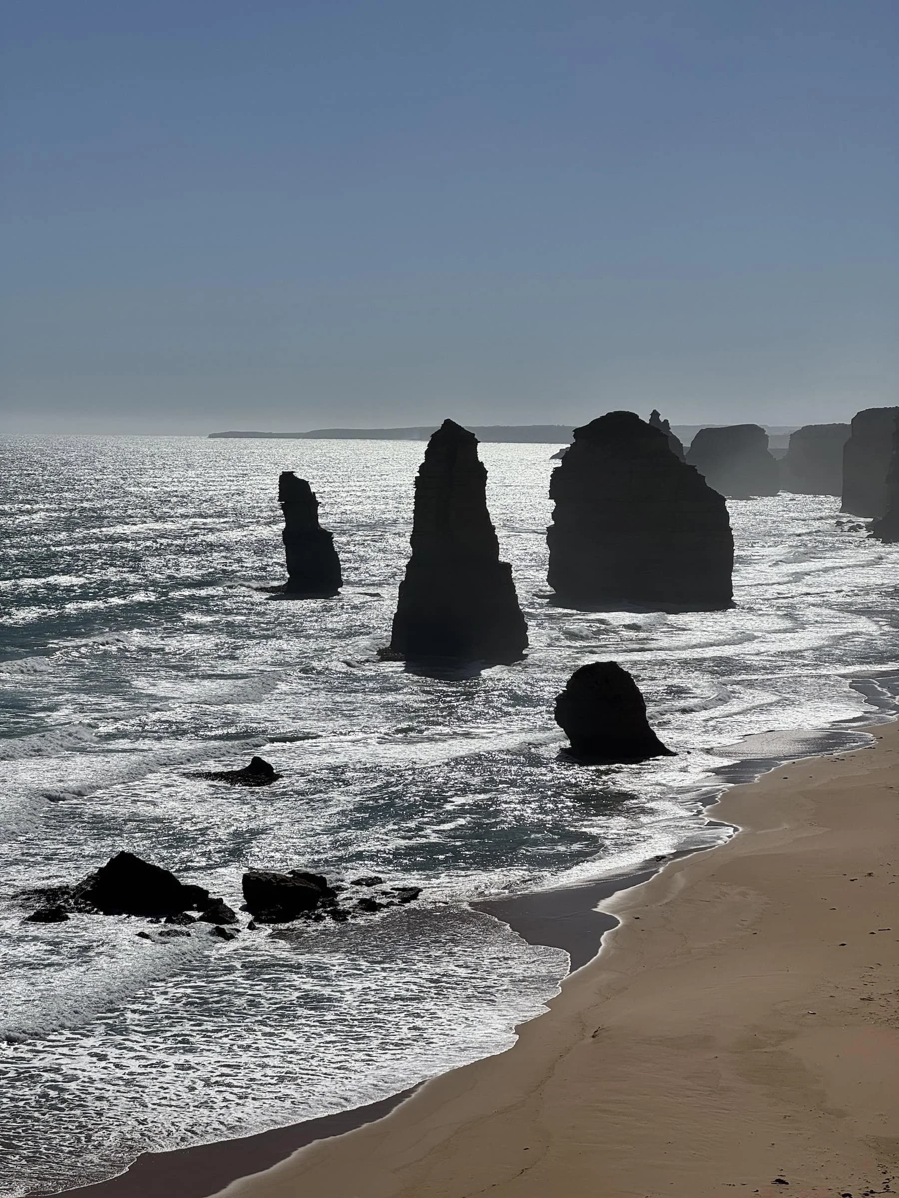 Silhouettes of the 12 Apostles