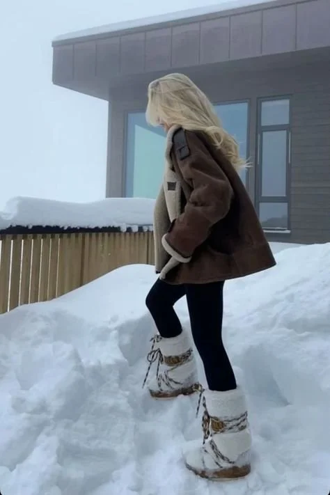 Stomping Through Snow in Style