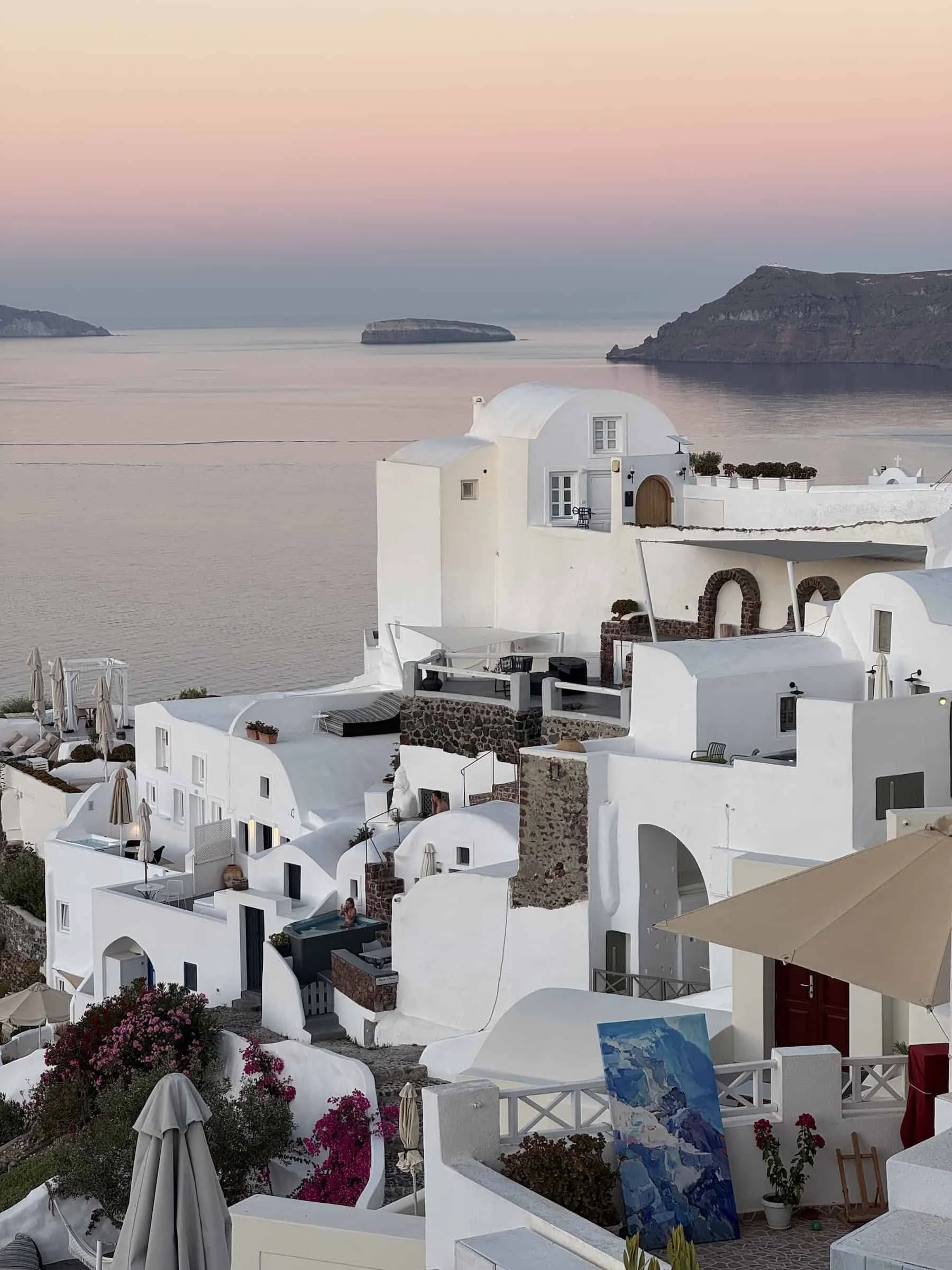 Oia Sunset Over the Caldera, Santorini Greece