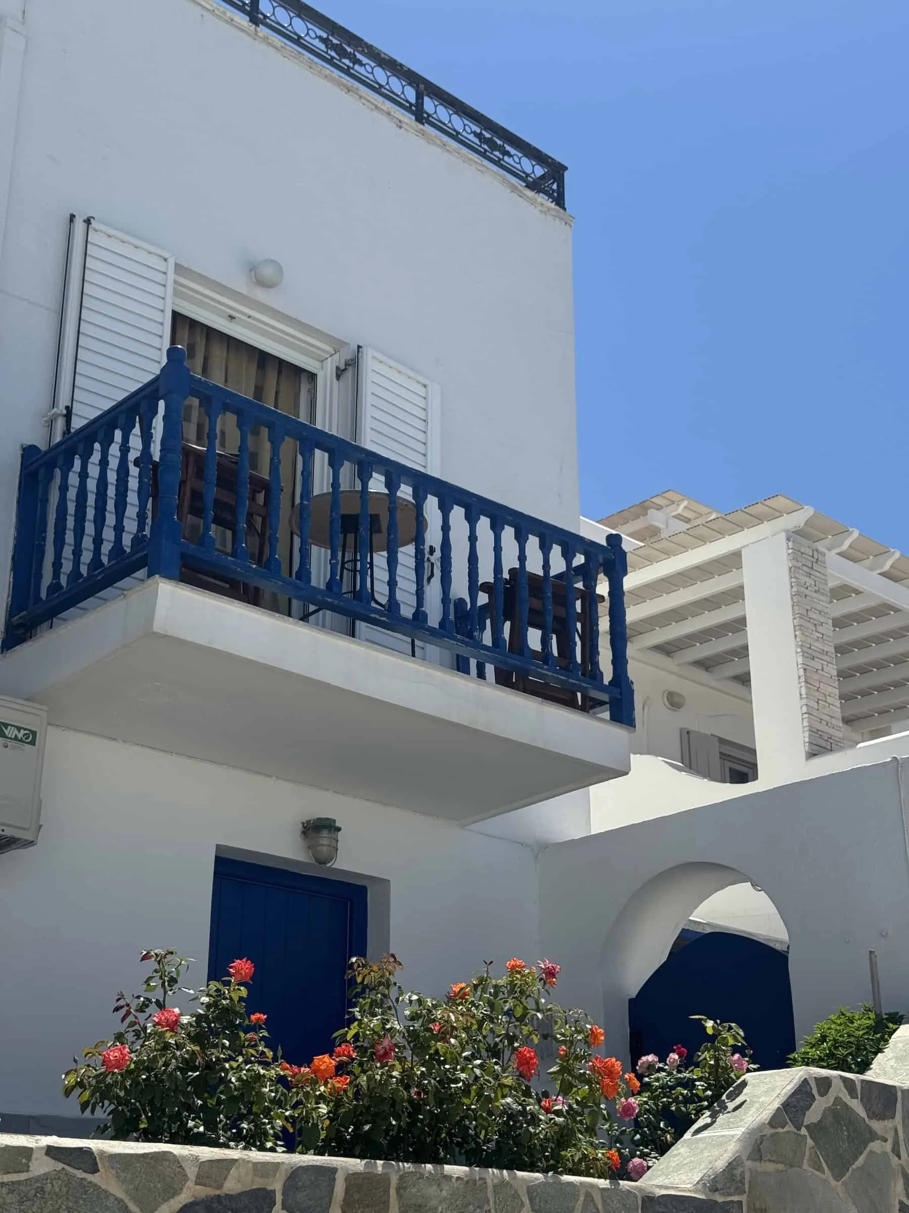 Cycladic Balcony in Naoussa