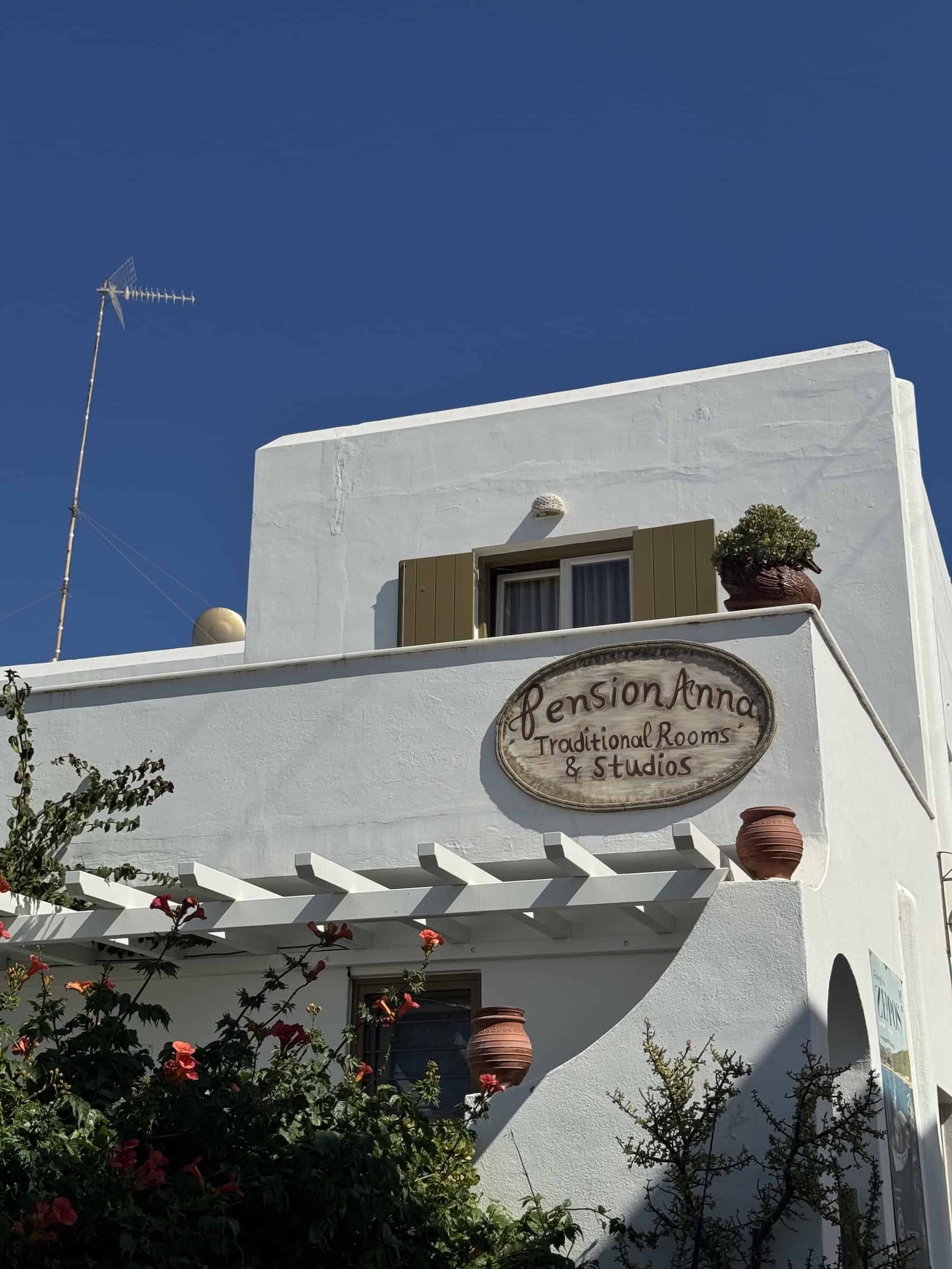 Pension Anna – Traditional Paros Stay