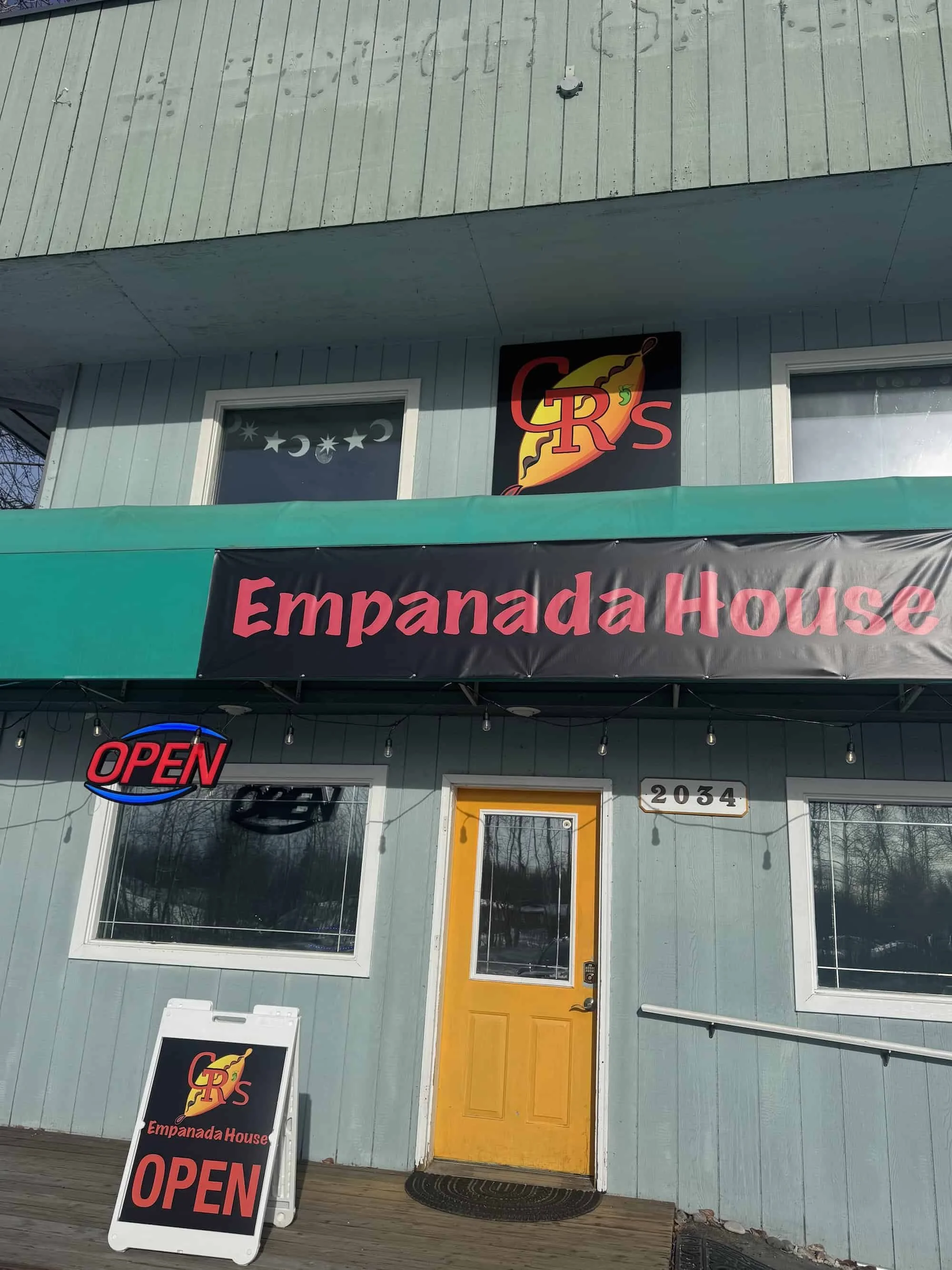 GR’s Empanada House Fairbanks Restaurant Exterior