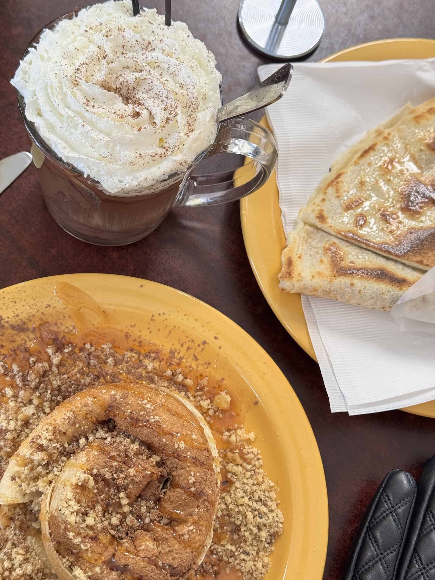 The Crepery Fairbanks Signature Crepes and Hot Chocolate