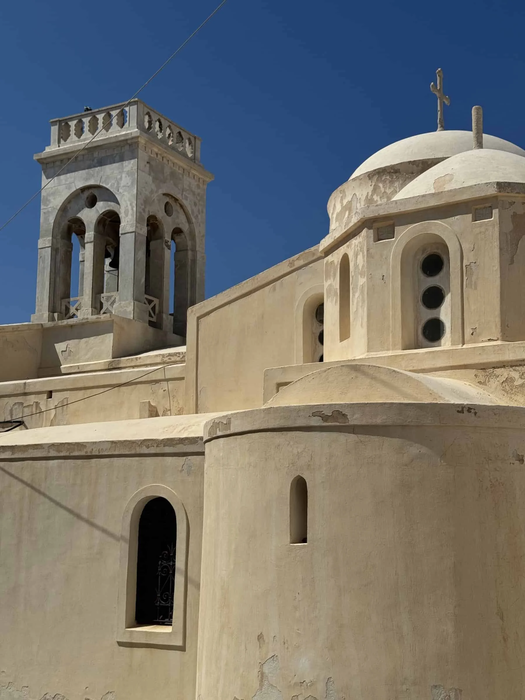 Historic Church Architecture in the Venetian Castle of Naxos