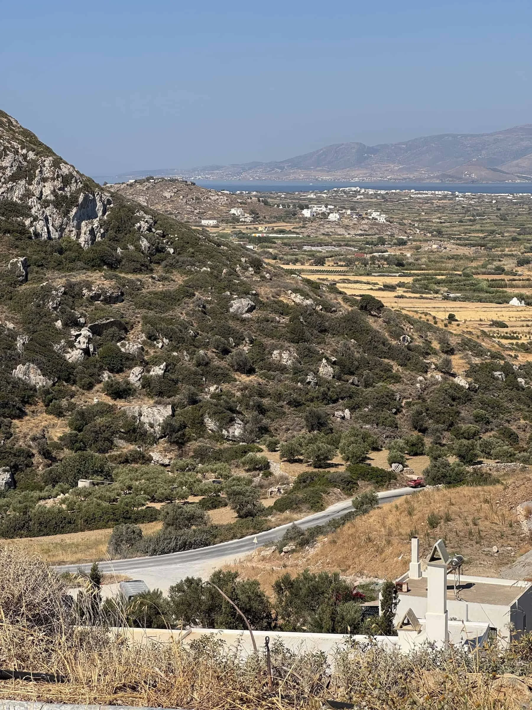 Pastoral Hillside Views at Perivoli Farm in Melanes