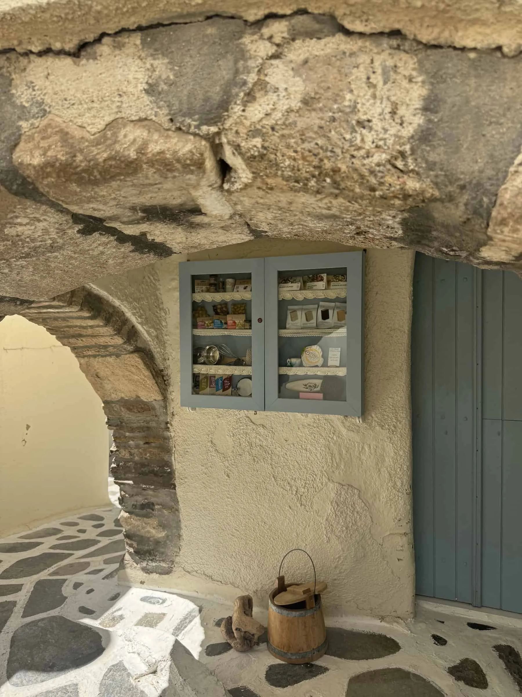Historic Passageway in the Kastro of Naxos Town