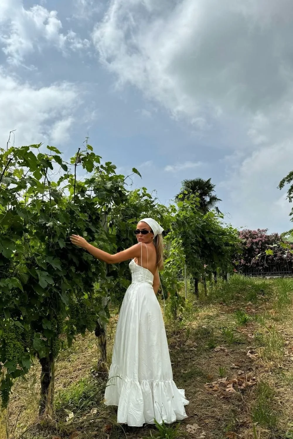 Breezy Linen Dress for Exploring Naxos