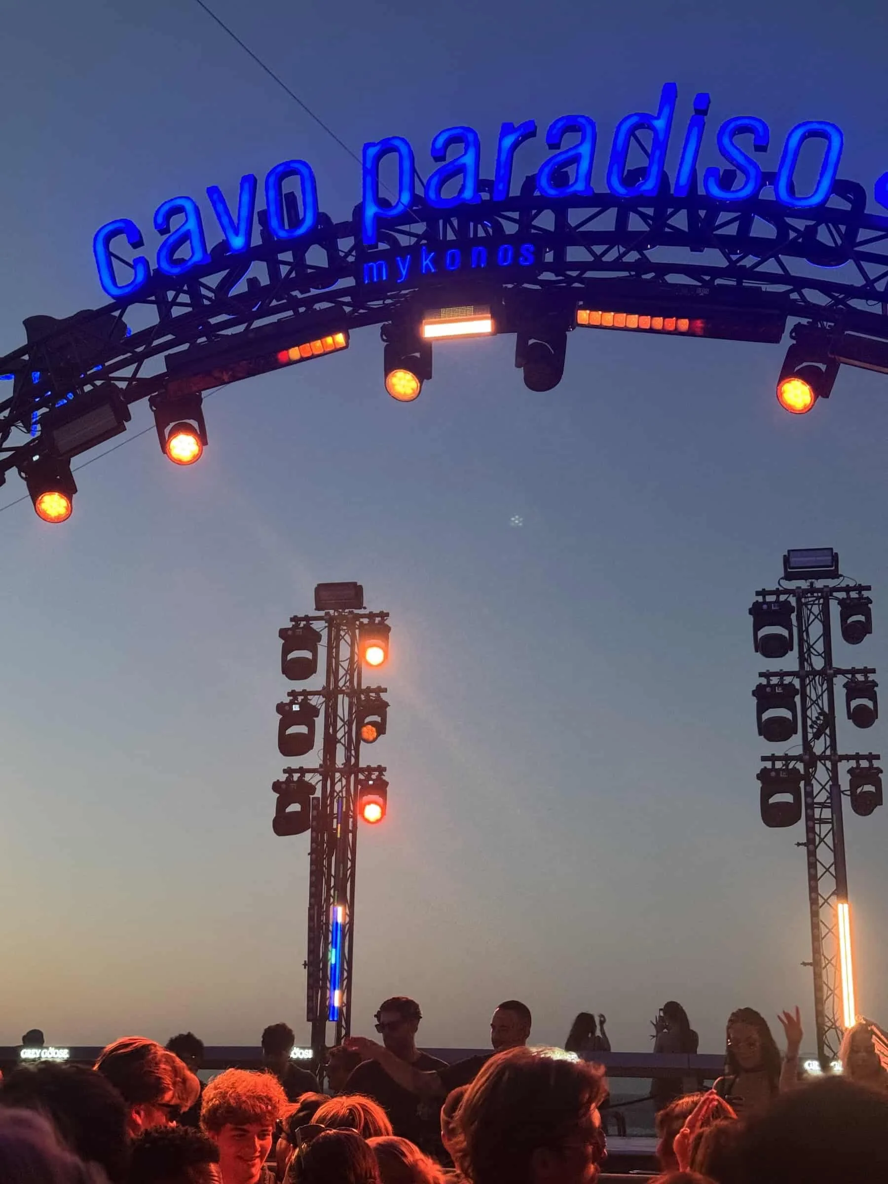 Cavo Paradiso Mykonos Nightclub Entrance