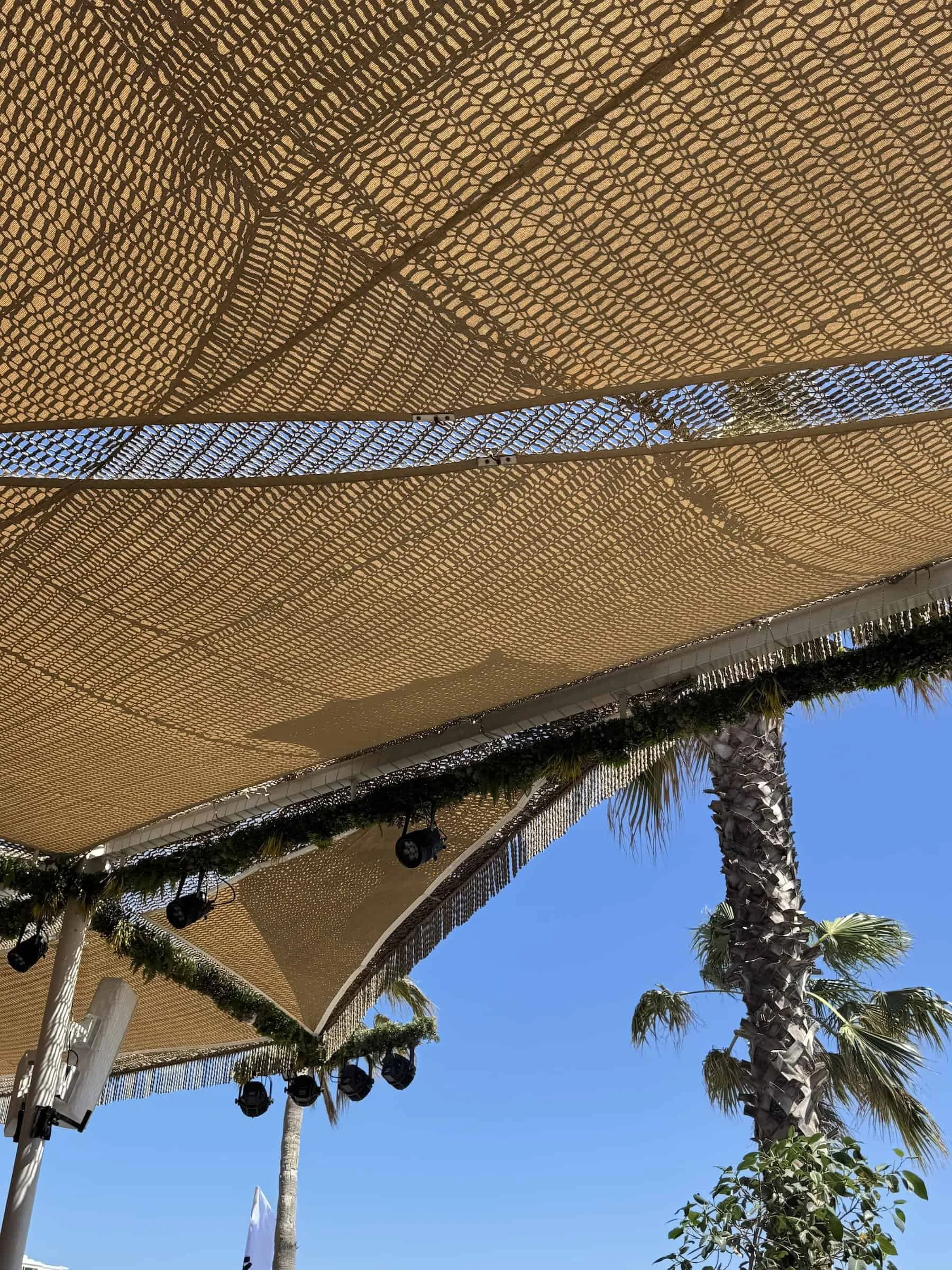 Tropicana Mykonos Beach Club Setup