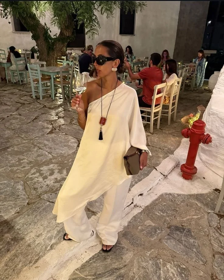 Lightweight Sheer Cover-Up Mykonos Beach Club Style