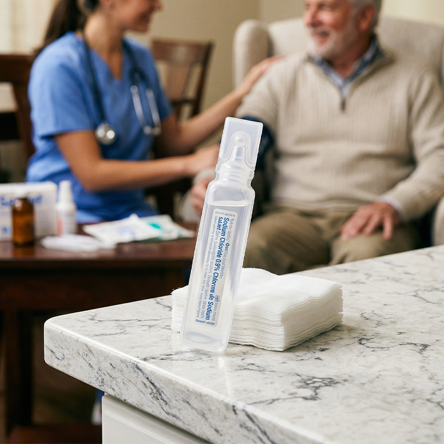 Why Home Health Nurses Are Swapping Their Saline Solution