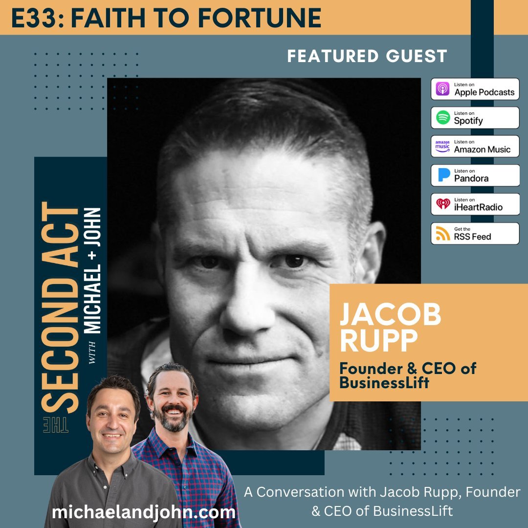 🌟 Meet Jacob Rupp! From his humble beginnings in a single-parent home to becoming a rabbi and now a CEO, Jacob's story is all about turning trials into triumphs. 🚀 At BusinessLift, he empowers professionals to achieve rapid growth in their careers.