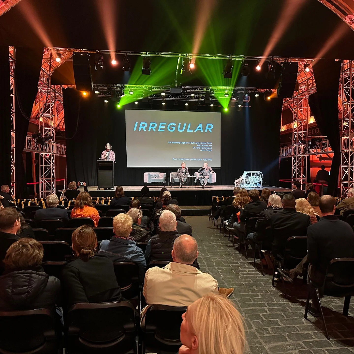 Always an honour to share the stage with @andy_fergus and Jane Homewood, especially at such a well-organised and successful event as @irregularfestival. Great to see the resurgence of vibrant local community advocating for change in their area. This 
