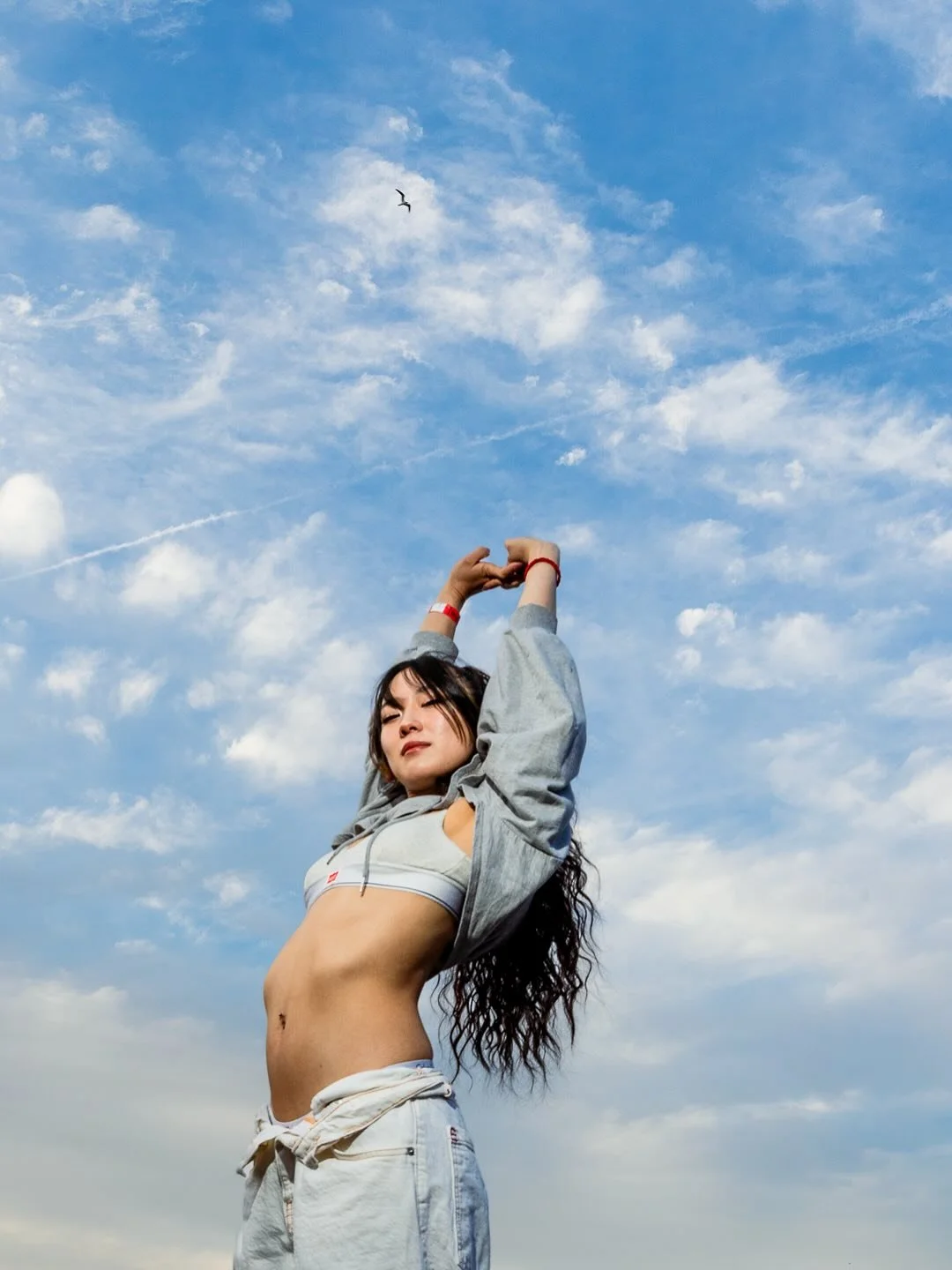 Heads in the clouds, some more Bushwick Photography while we try something new

Some urban portraits on my apartment rooftop with @taejkang, featuring one of her awesome looks. Doing way more editorial works - it&rsquo;s so fun to try something new a