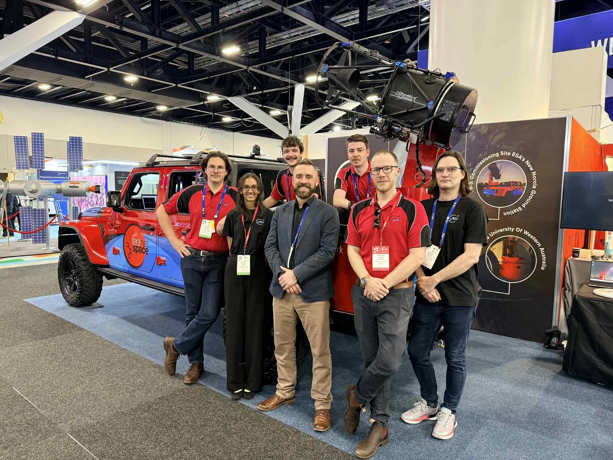📡 That&rsquo;s a wrap on @iac2025sydney 

A huge week for TeraNet and Western Australia&rsquo;s optical communications:

📣A major Announcement with the completion of TeraNet - a three-node optical ground station network in WA. TN-1 (UWA Perth), TN-