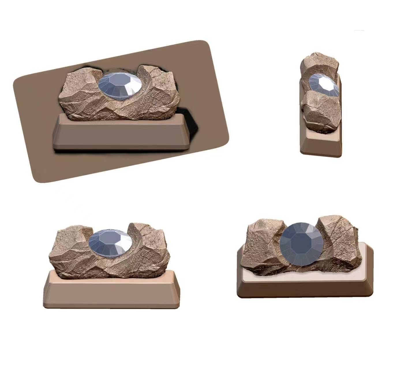crystal rock model