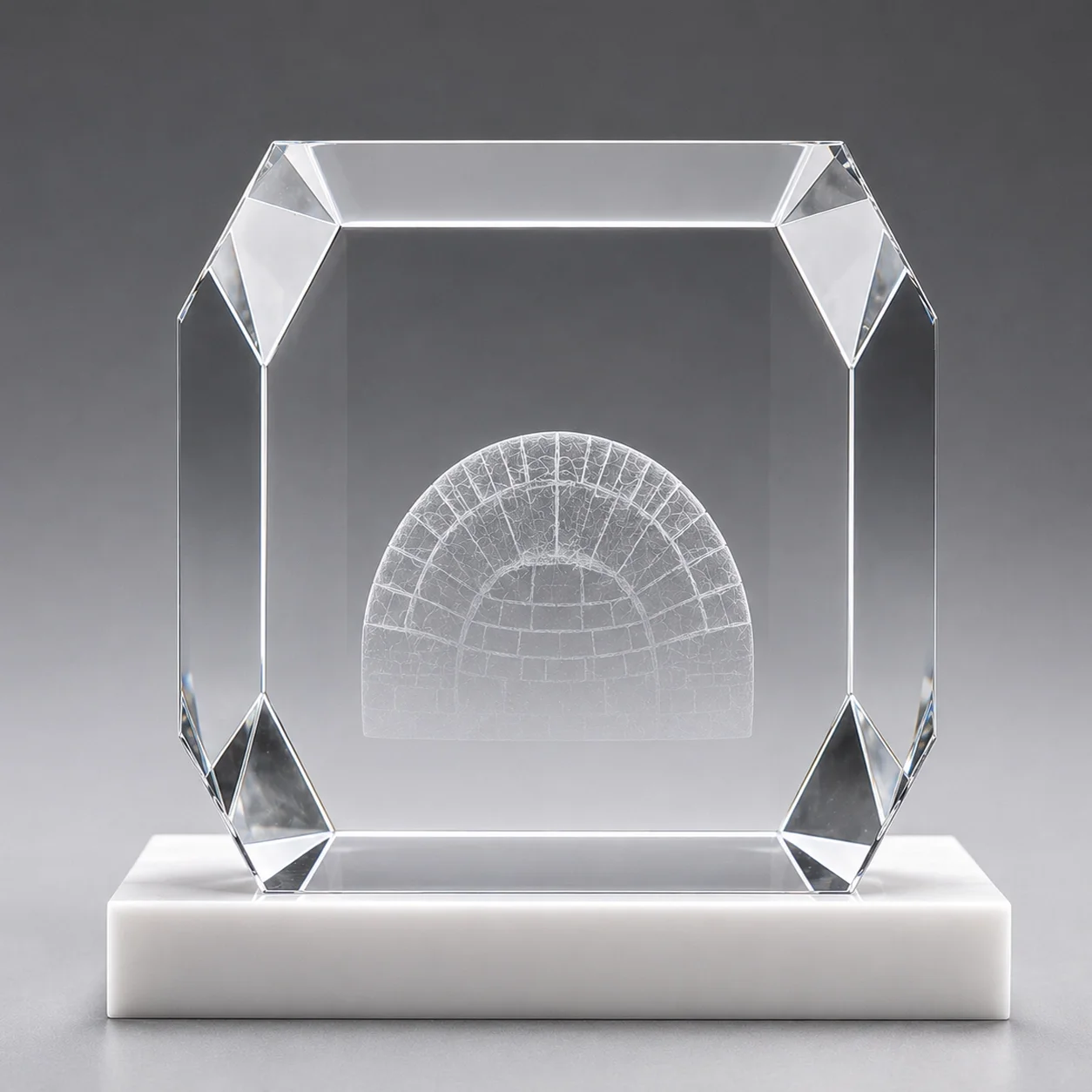 Minimalist custom deal toy demonstrating how thoughtful, simplified design creates a stronger visual impact