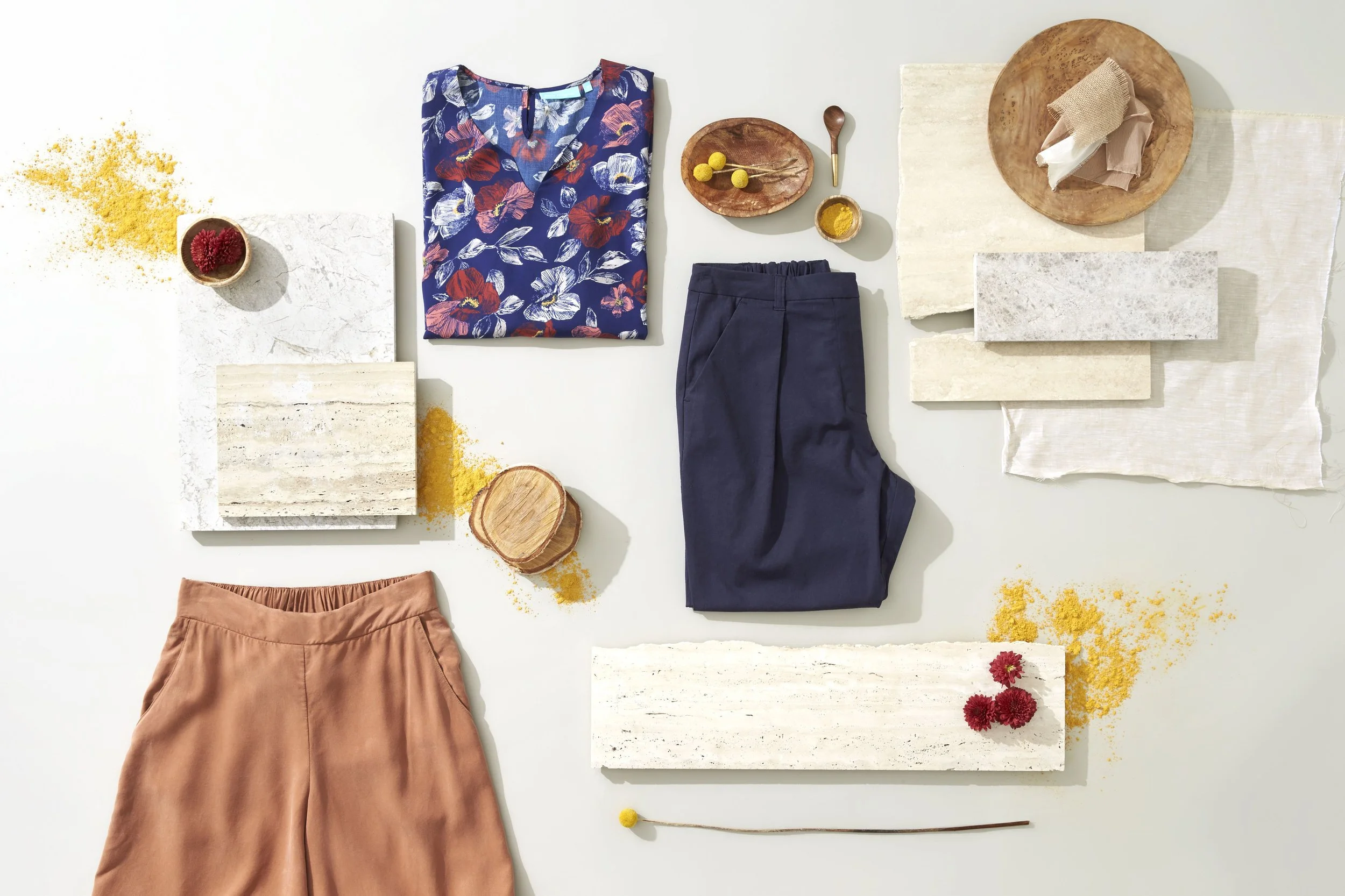 Blue Illusion sustainable collection flat lay.jpeg