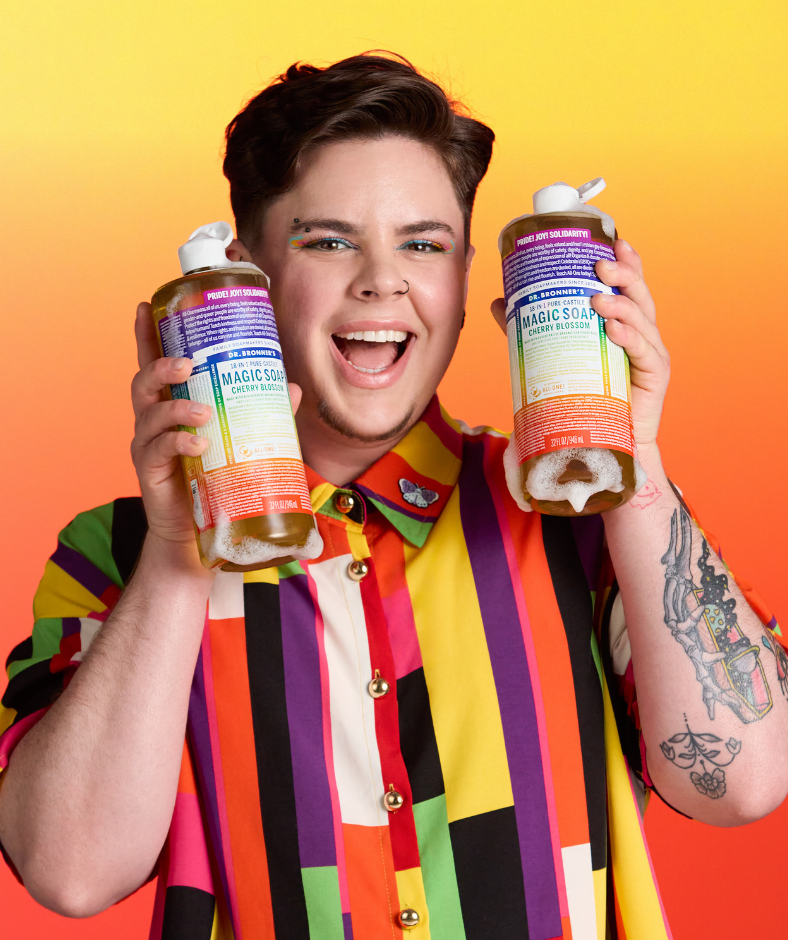 Pride! Joy! Solidarity! - Dr. Bronner's Limited Edition Pride Soap now available!