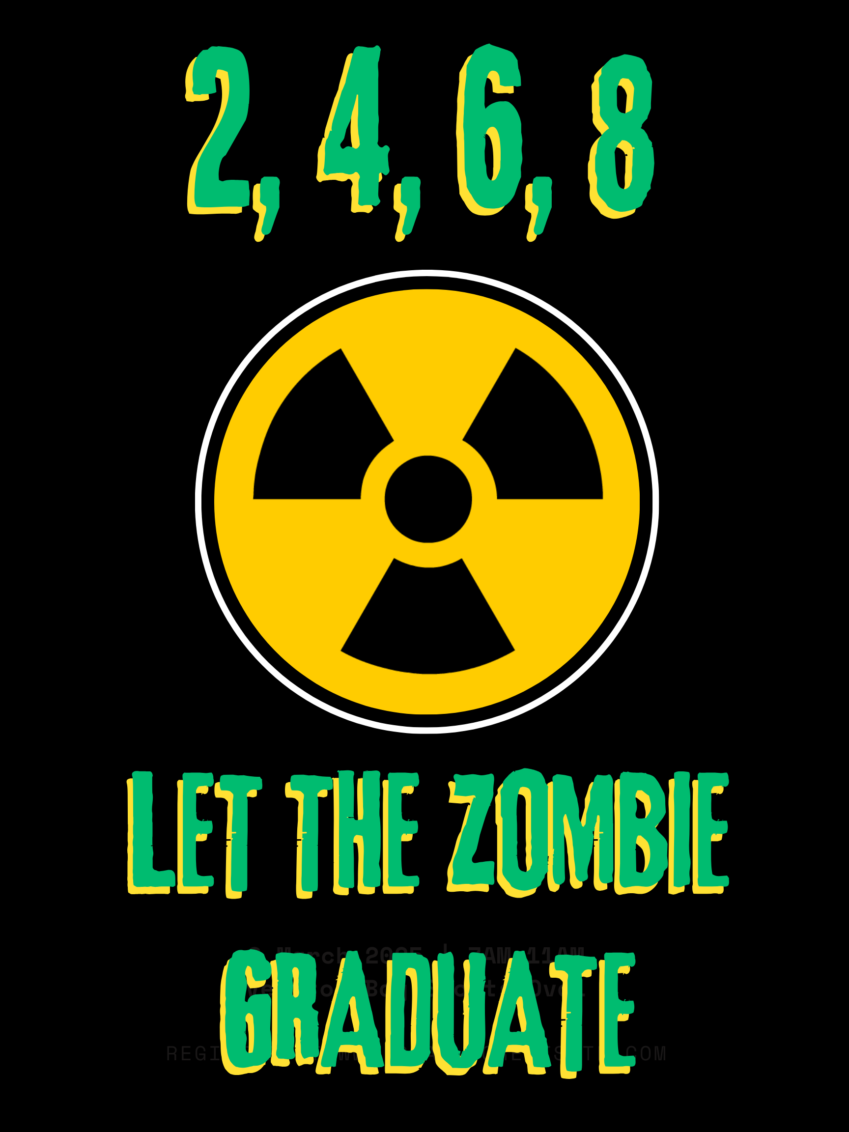 Zombie Prom '22 Prop Poster