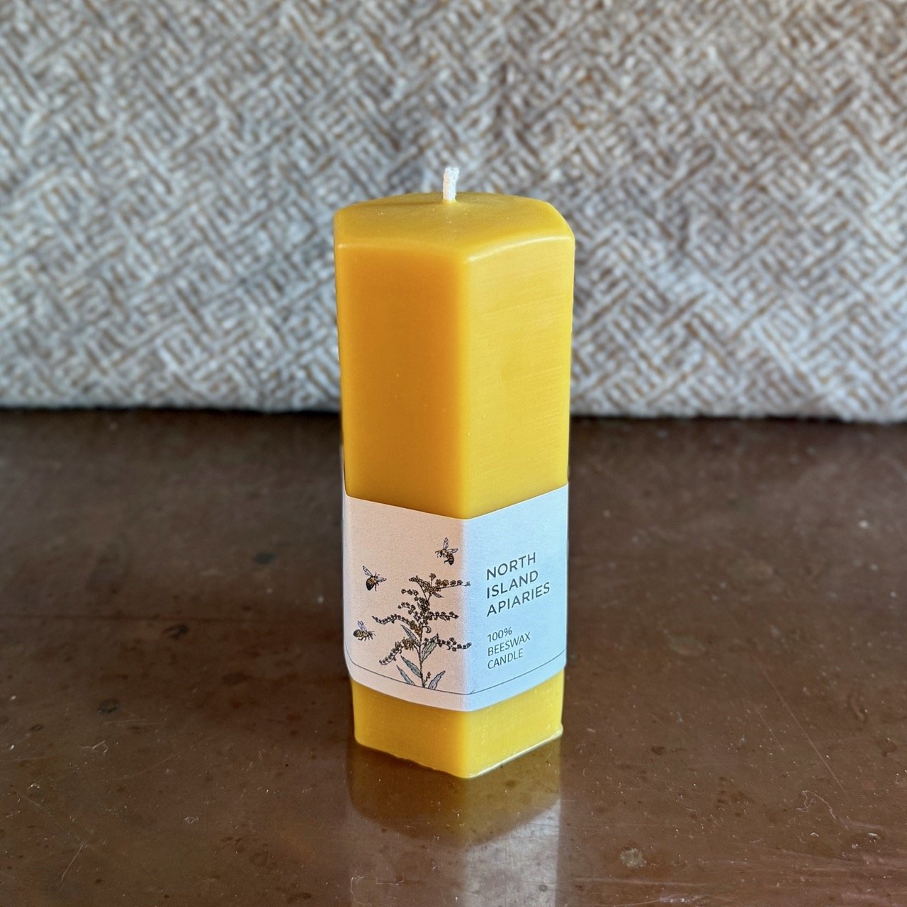 Handmade 100% Beeswax Candle
