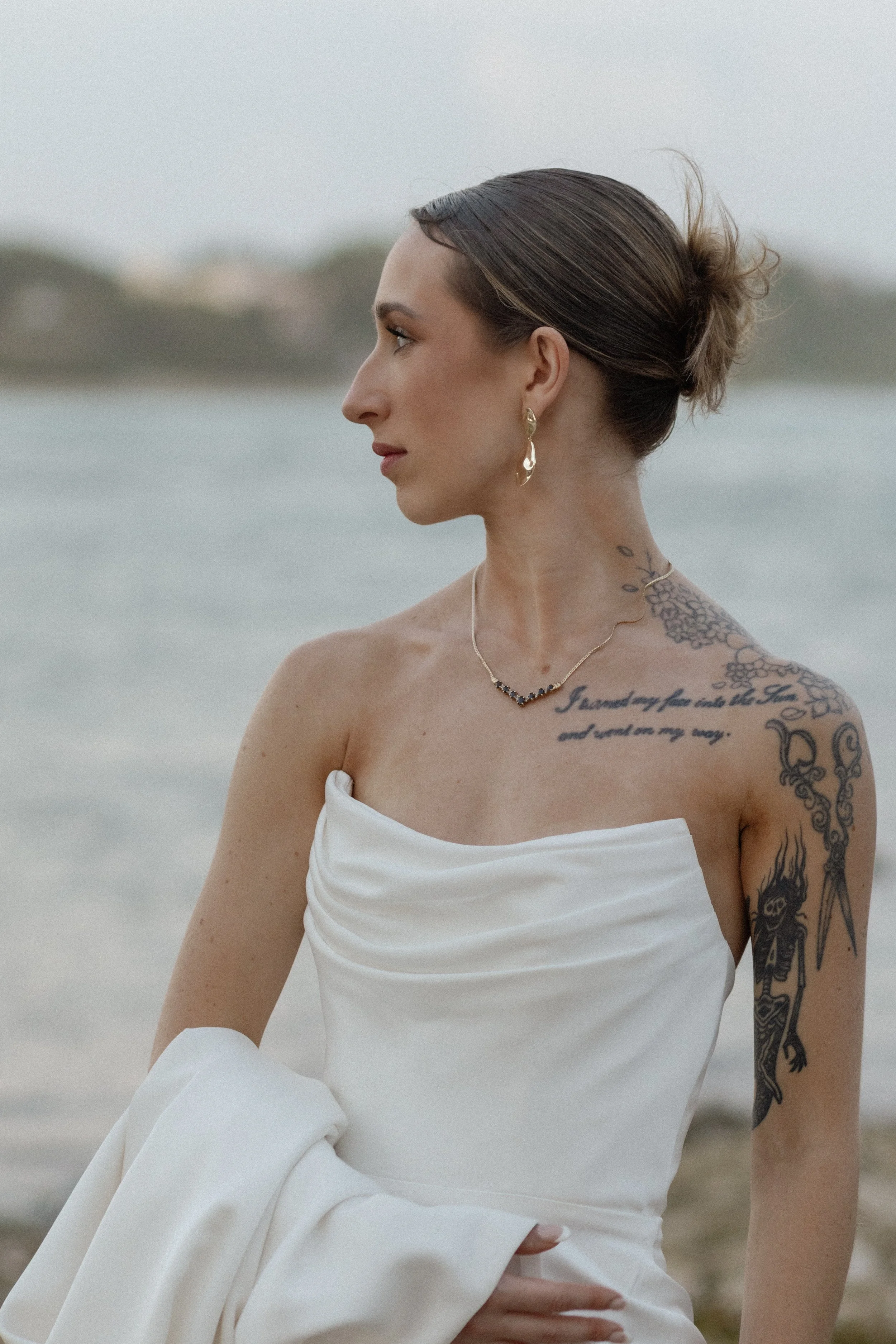 The radiant, uninhibited joy of a bride on her wedding day. A moment of genuine love, a snapshot of pure unique editorial vibe. 