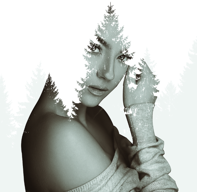 Double Exposure Trees (Ps)