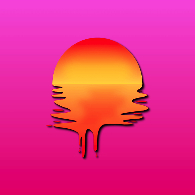 Melting Sunset (Ai)