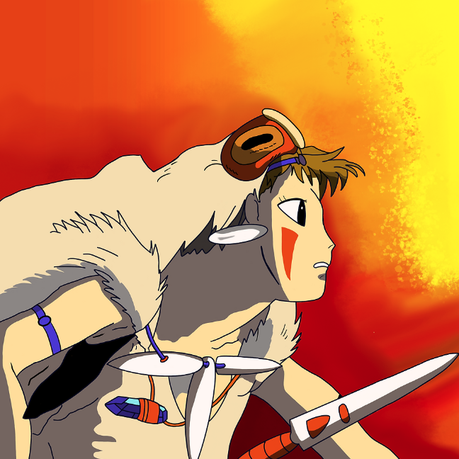 Princess Monanoke (Procreate)