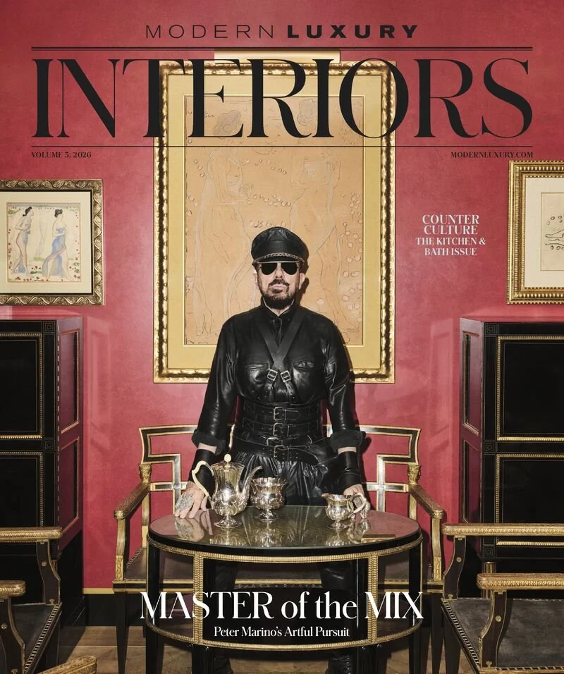 Designer Noha Hassan turns her eye inward, layering contemporary furnishings,
collected art and deeply personal touches within the Art Deco-inspired architecture
of her own family home