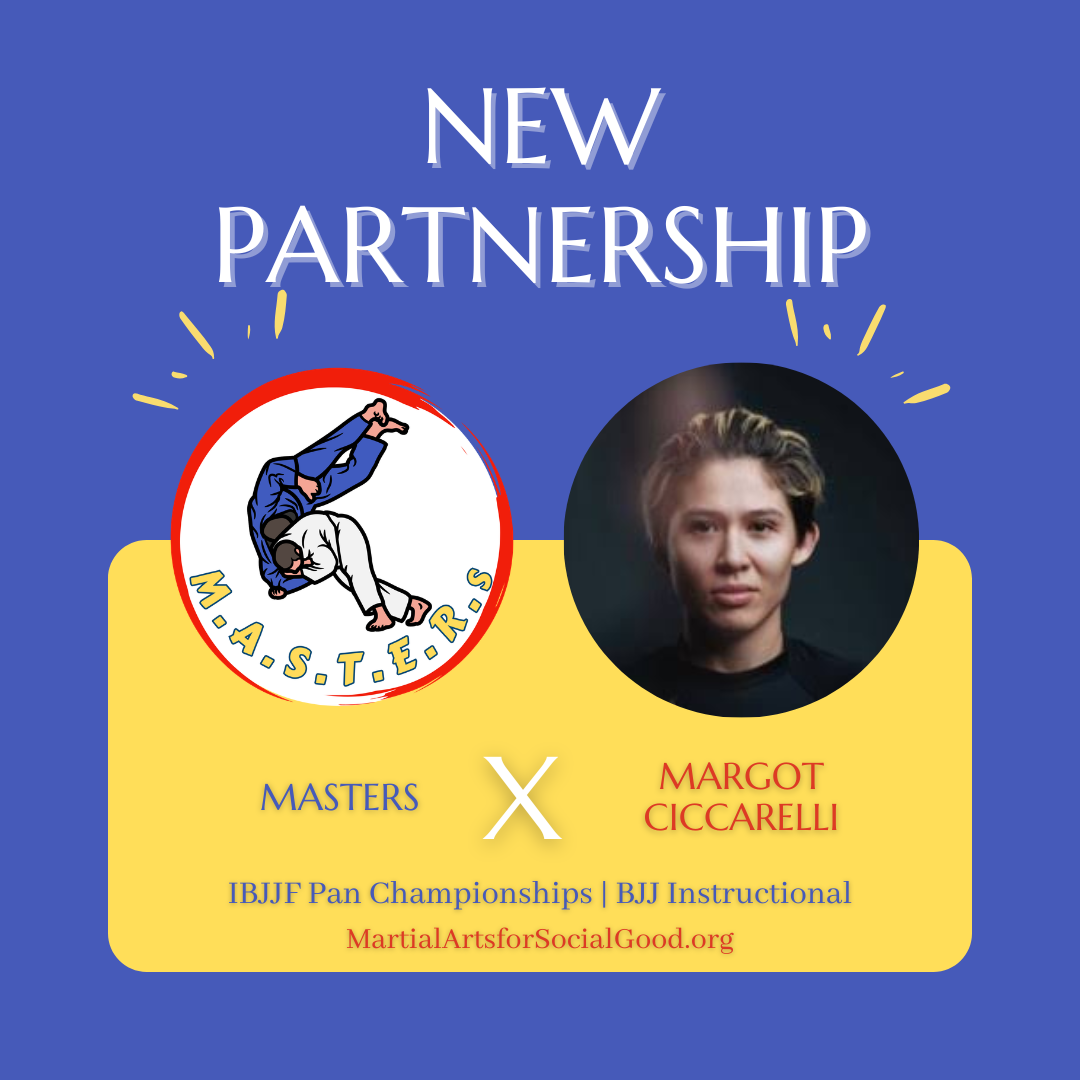 MASTERs Partners with Margot Cicarelli for IBJJF Pan Jiu-Jitsu Championship Sponsorship and Instructional Collaboration