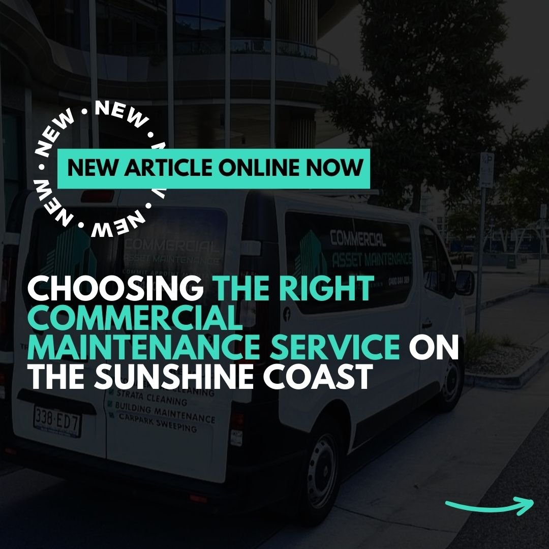 Do you need help choosing the right commercial maintenance service on the Sunshine Coast? 

In our latest blog we've gathered key considerations and tips to help you choose the right commercial maintenance service for you on the Sunshine Coast.

Head