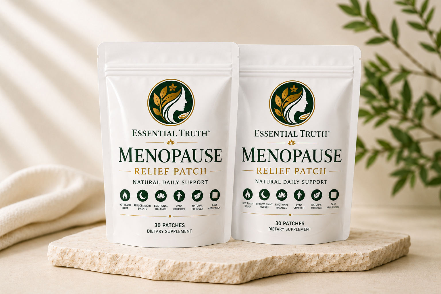 Essential Truth Menopause Patch — 60-Day Supply