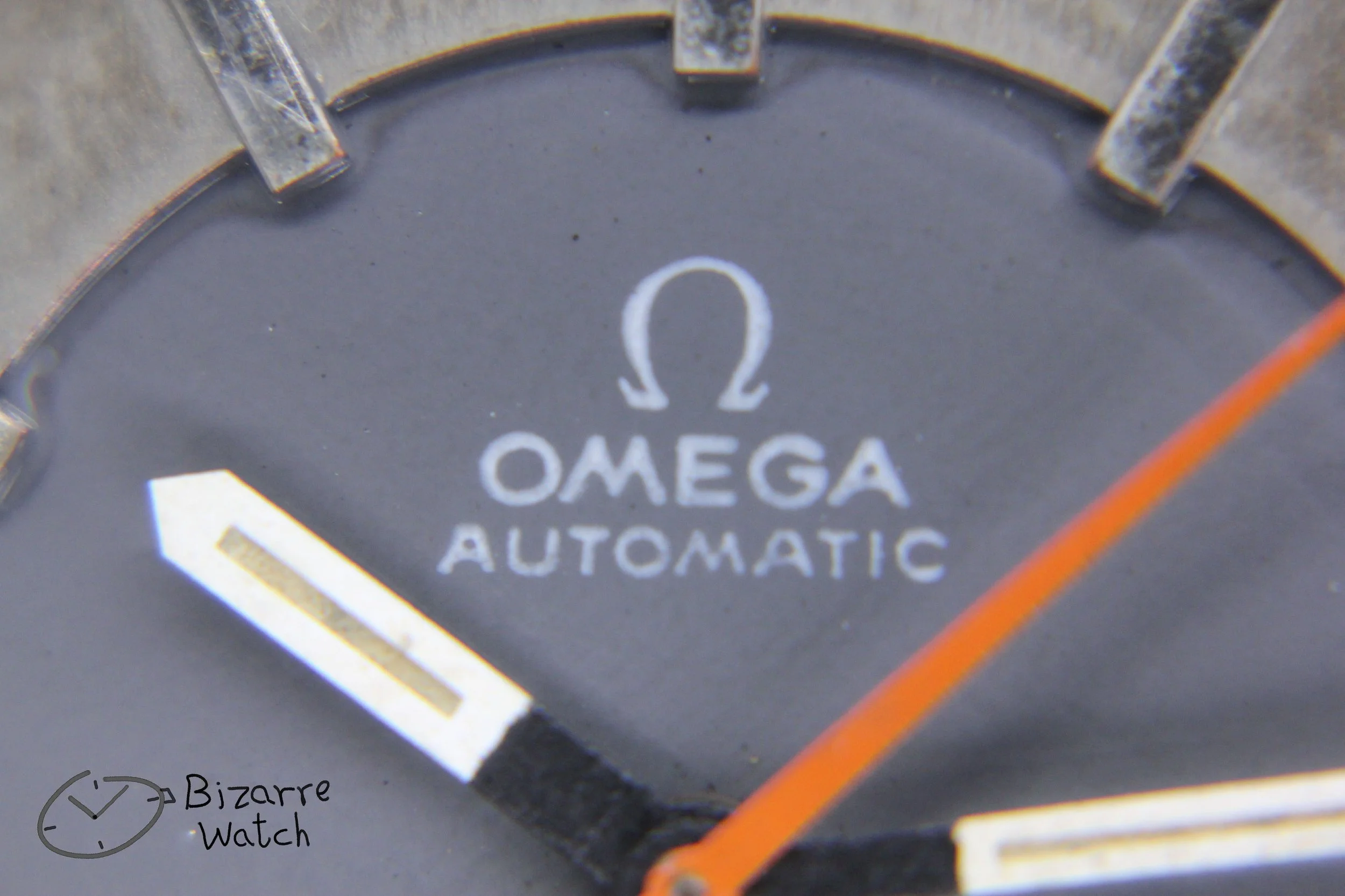 crown logo hands dial 1972 Vintage OMEGA 1481 Dynamic geneve Genève Automatic Tool 107 Men's men Tritium Lume Watch Serviced lapping polished bizarre bizarrewatch