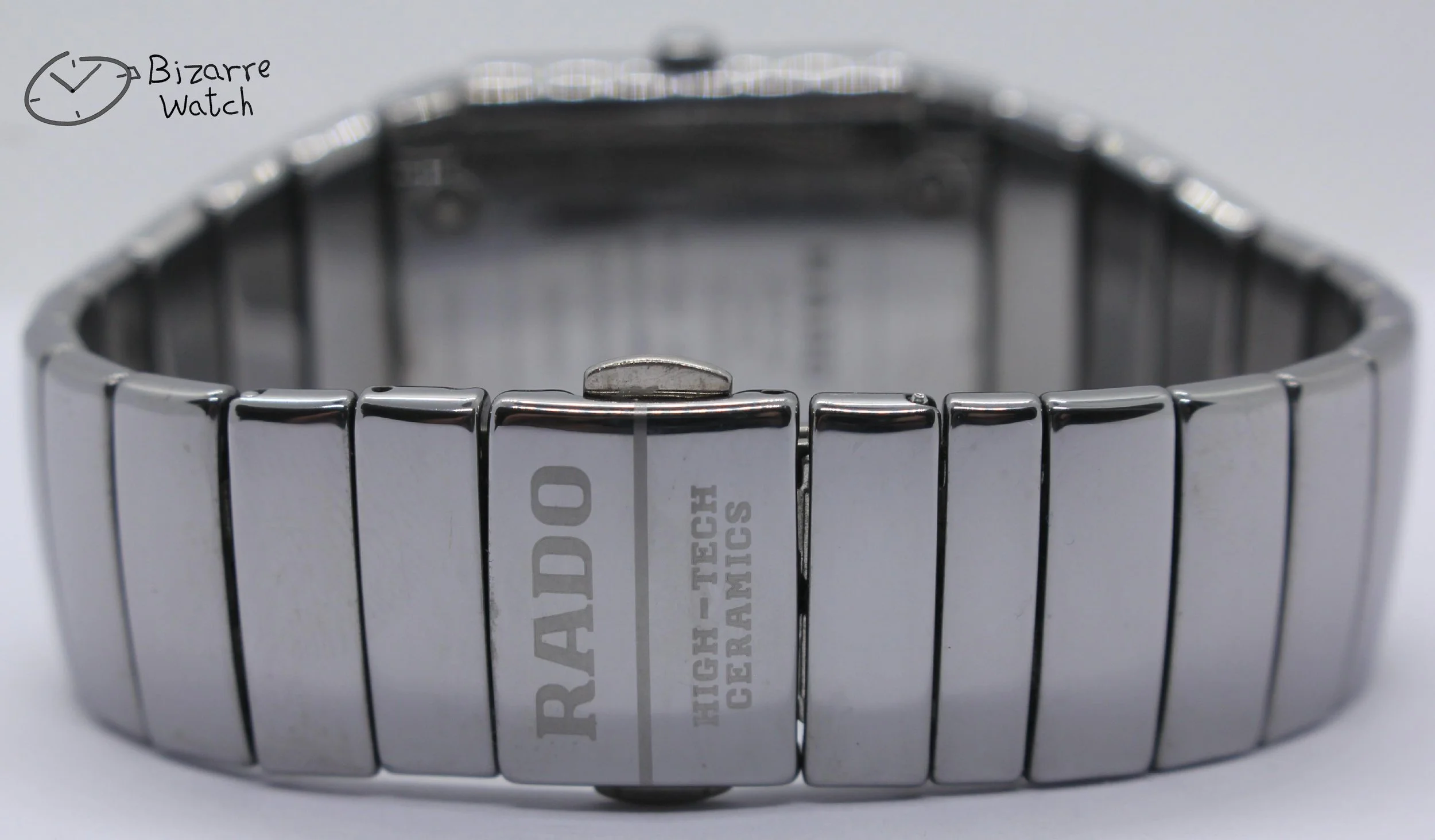 bracelet links vintage scratchproof Rado Diastar Sintra 29mm Silver 152.0332.3 Ceramic Titanium Watch bizarre women men unisex
