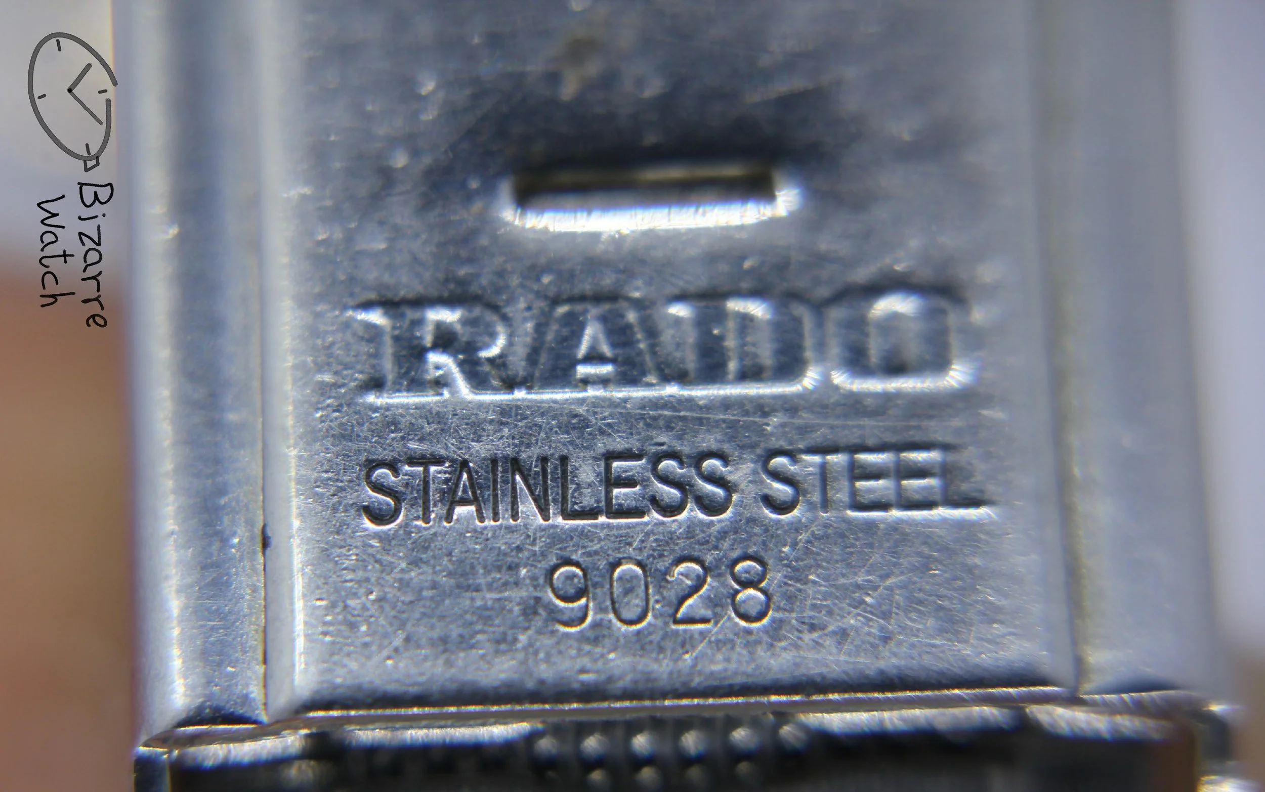 clasp 9028 stainless steel Rado Florence 121.2019.2 bracelet goldplated sapphire bizarrewatch bizarre watch women men unisex used preowned