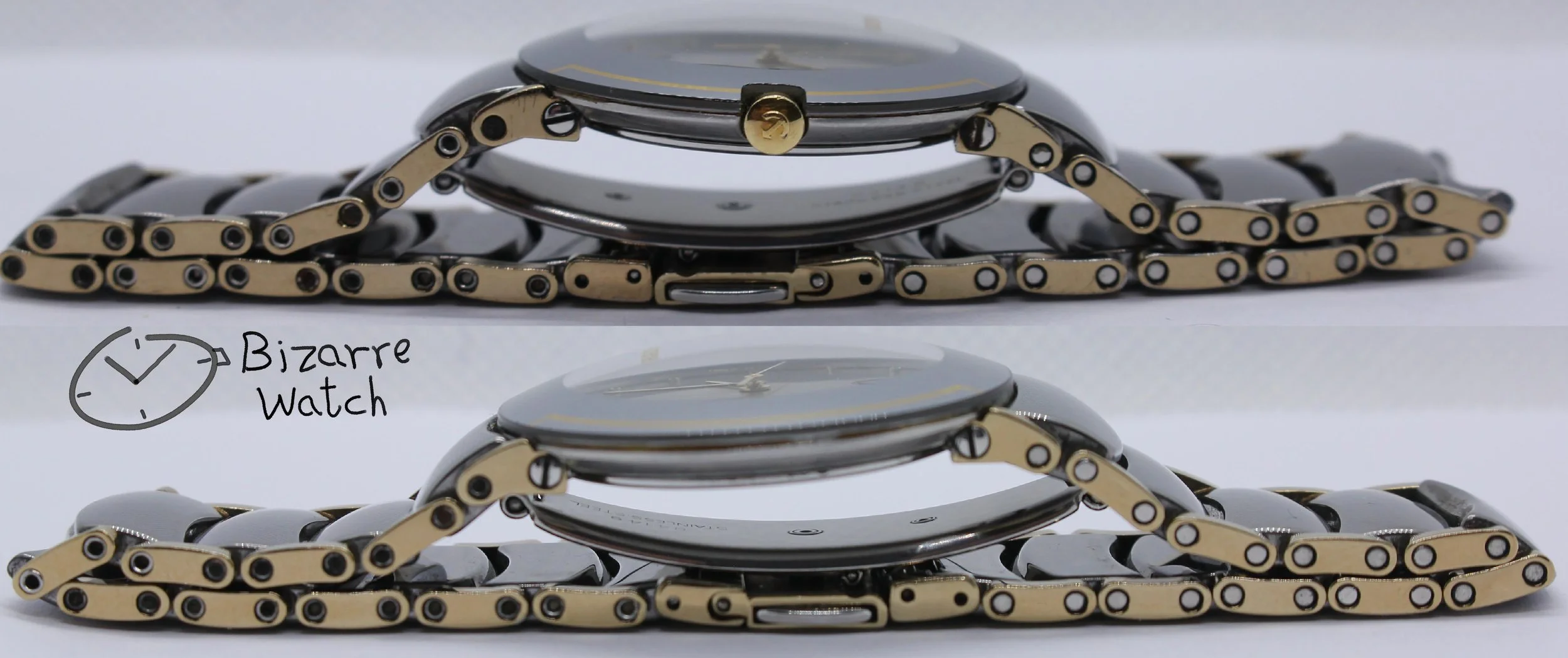 sides Scratchproof Rado Coupole Silver 129.0326.3 Ceramic Band Domed Sapphire Watch men women unisex vintage bizarre