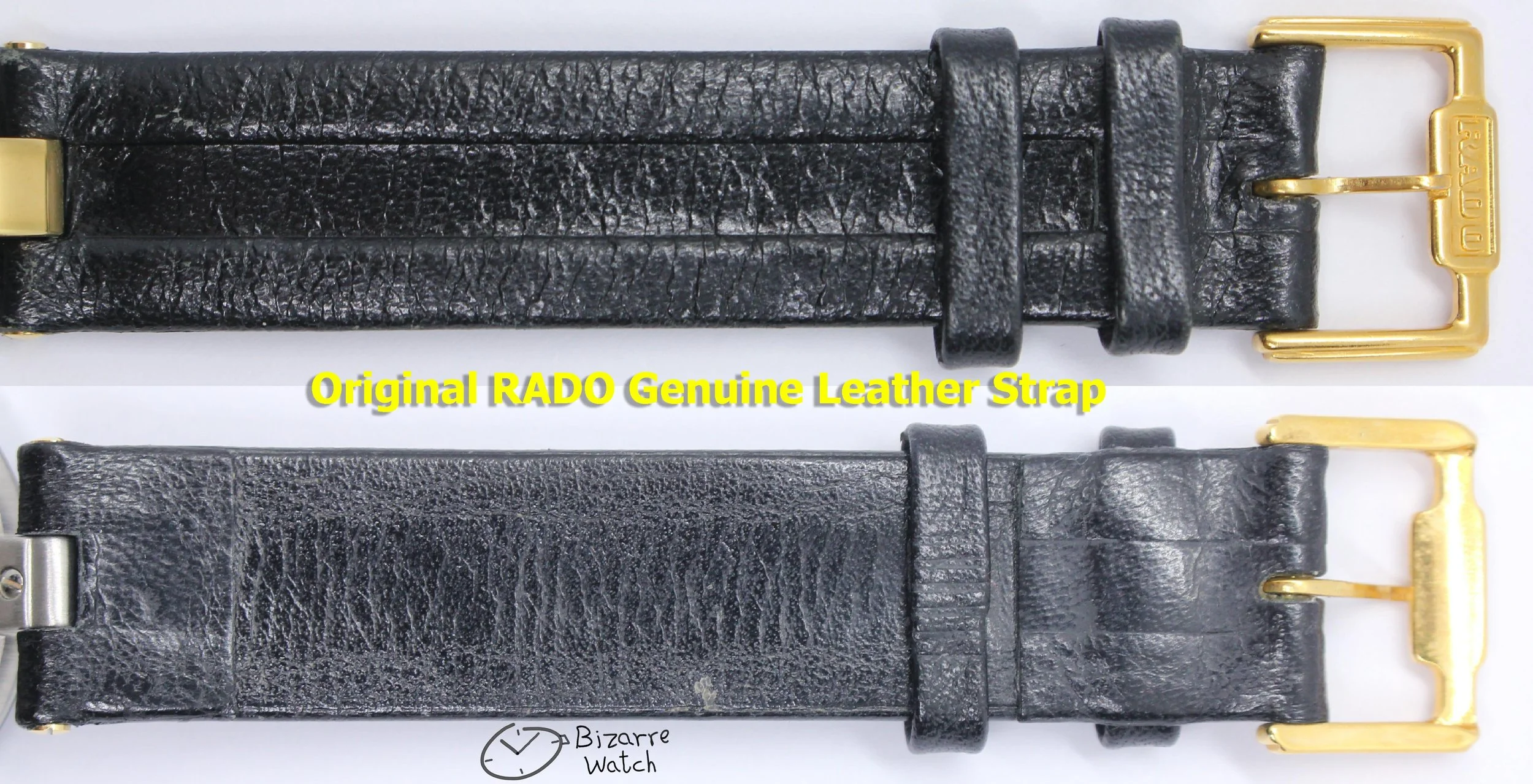 8521 B Genuine Leather strap  All Original Vintage Rado La Coupole 129.4075.4N 129.4075.4 Watch unisex women men bizarre