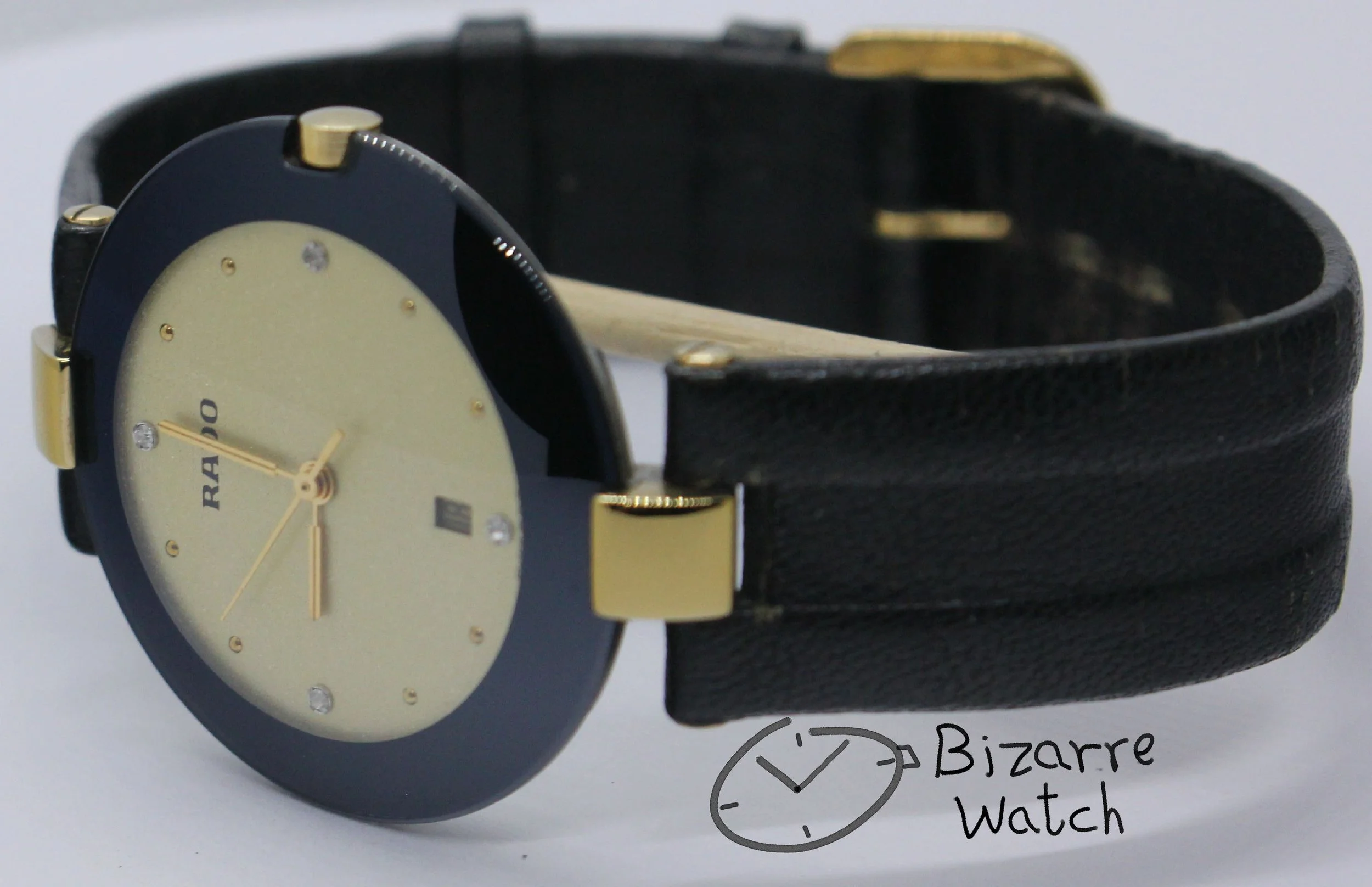 Rado Coupole Yellow Champagne Dial 33mm 129.4075.4N Original Strap 