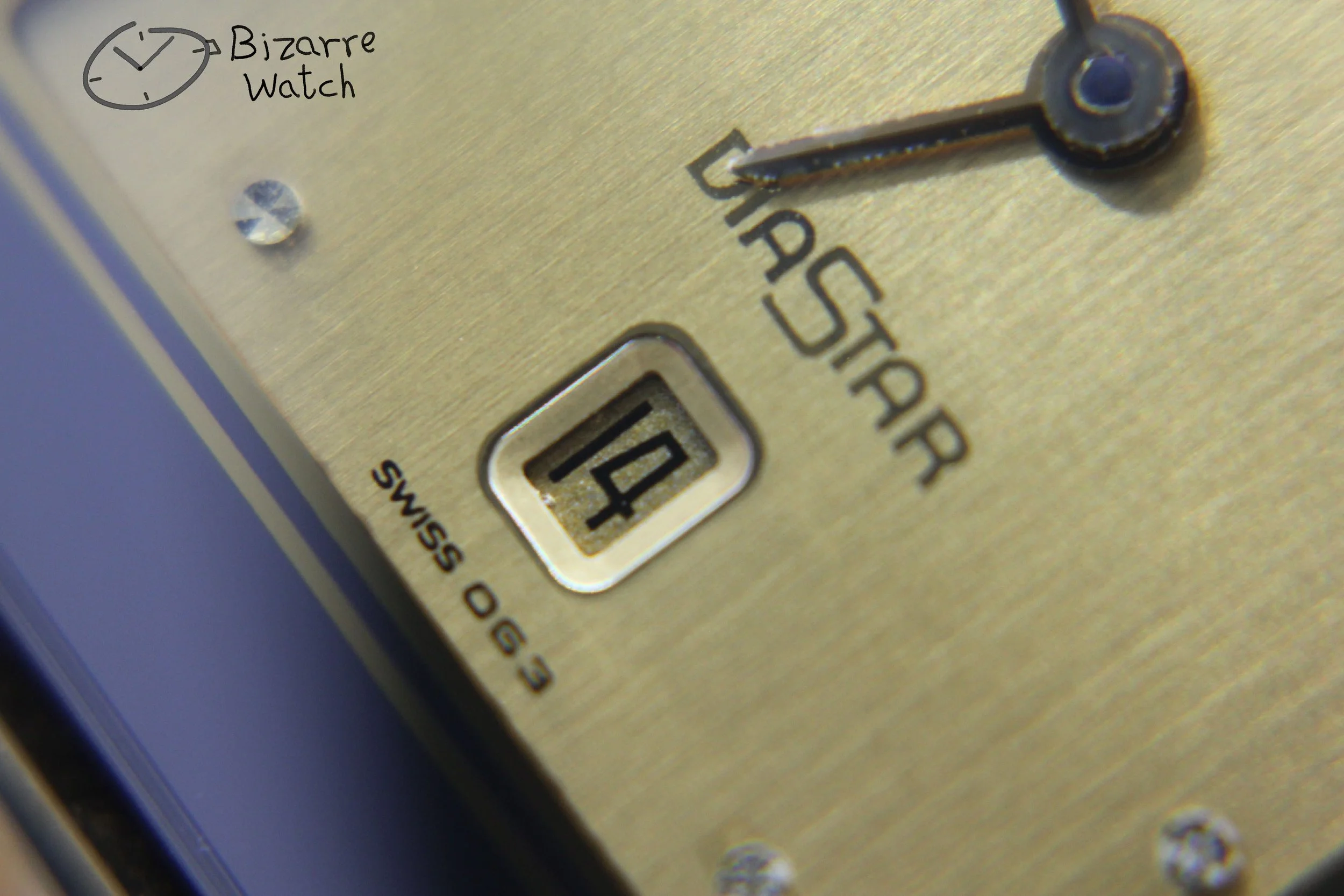 RARE Scratchproof Golden Ceramic 24mm Rado Diastar Integral 
