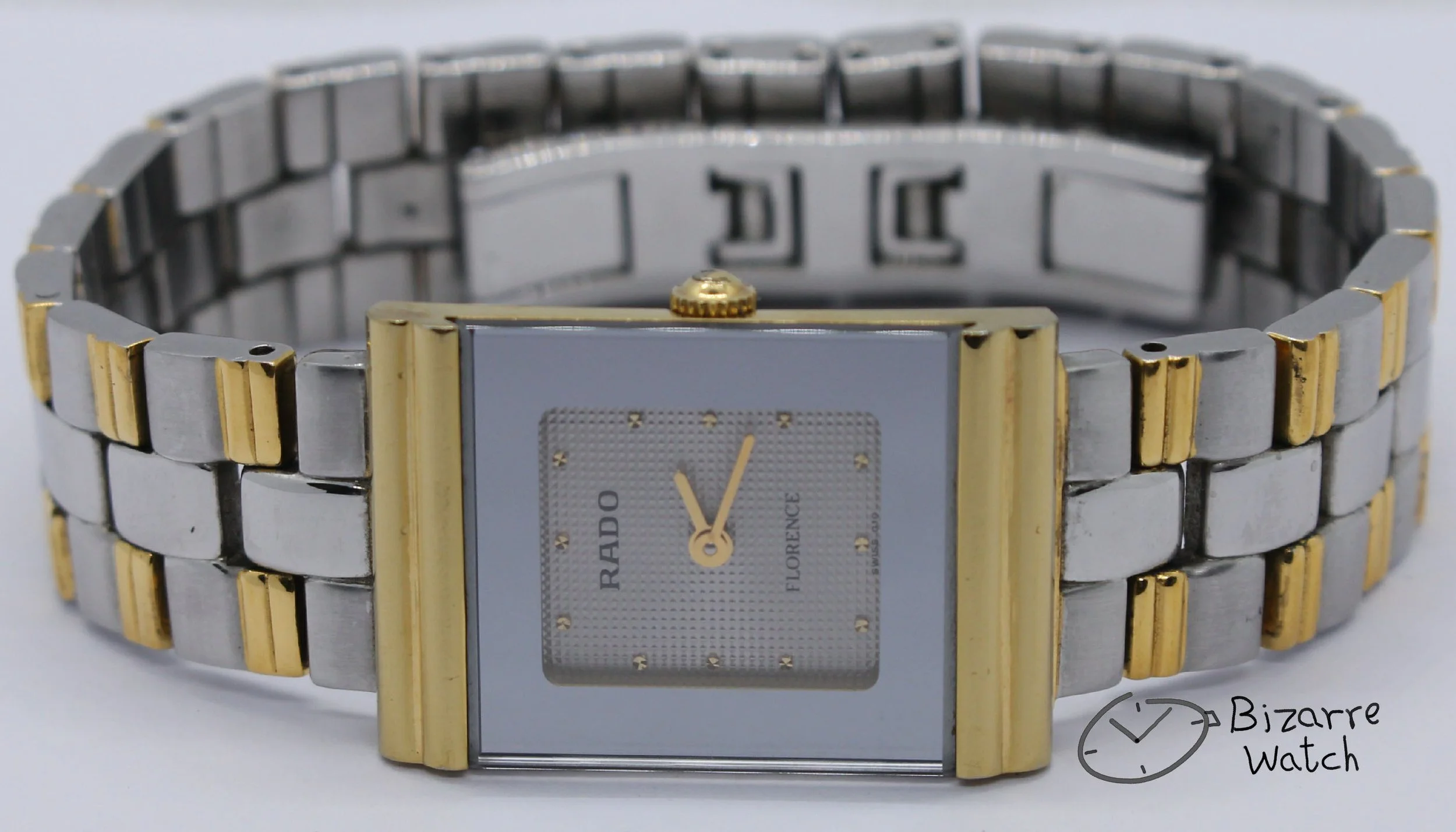 Rado Florence Goldplated 160.3677.2 Genuine Leather Watch Rado Florence Goldplated 160.3677.2 Genuine Leather Watch