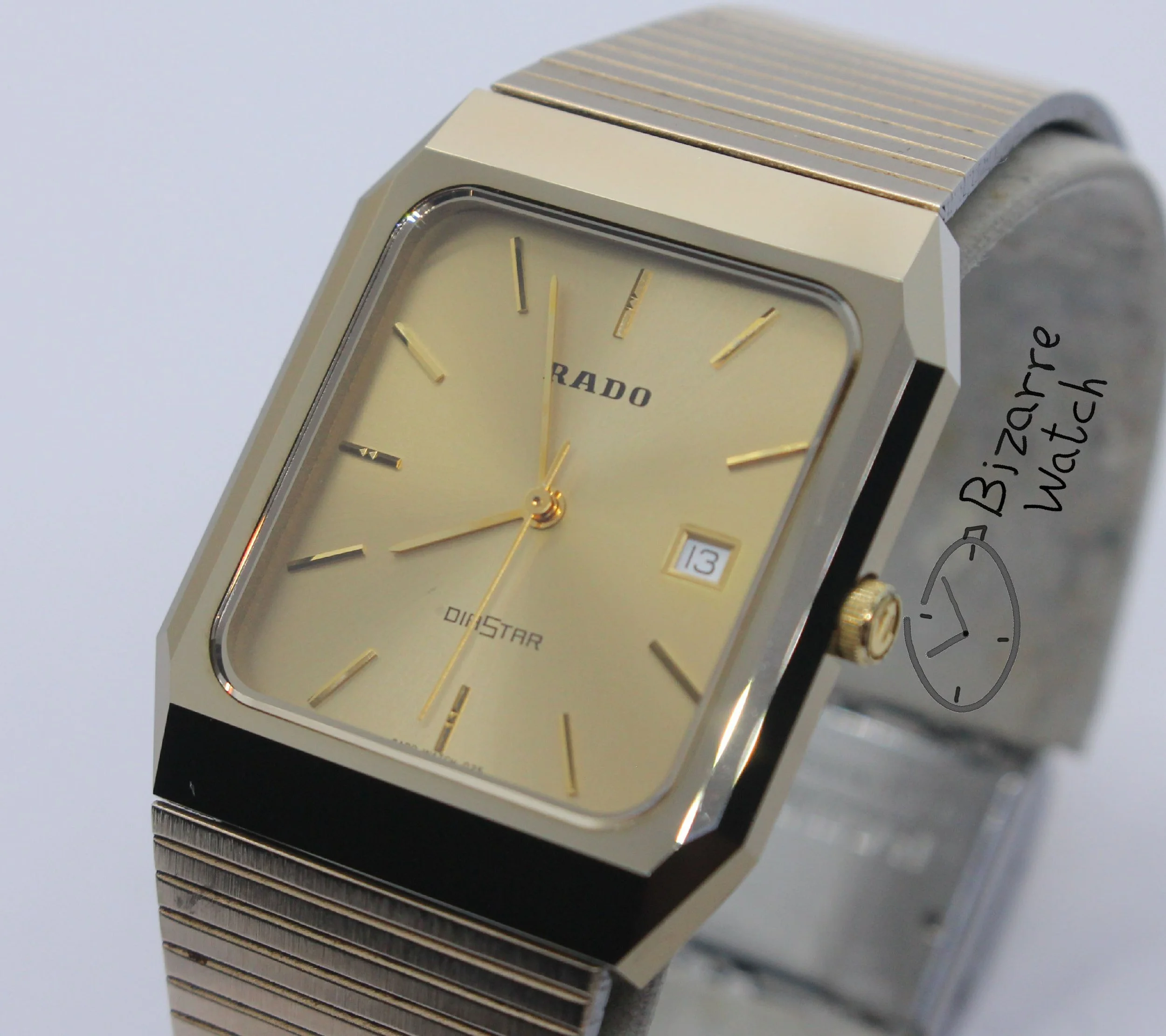 Scratchproof RADO Diastar 129.9540.3 Watch New Battery — bizarrewatch
