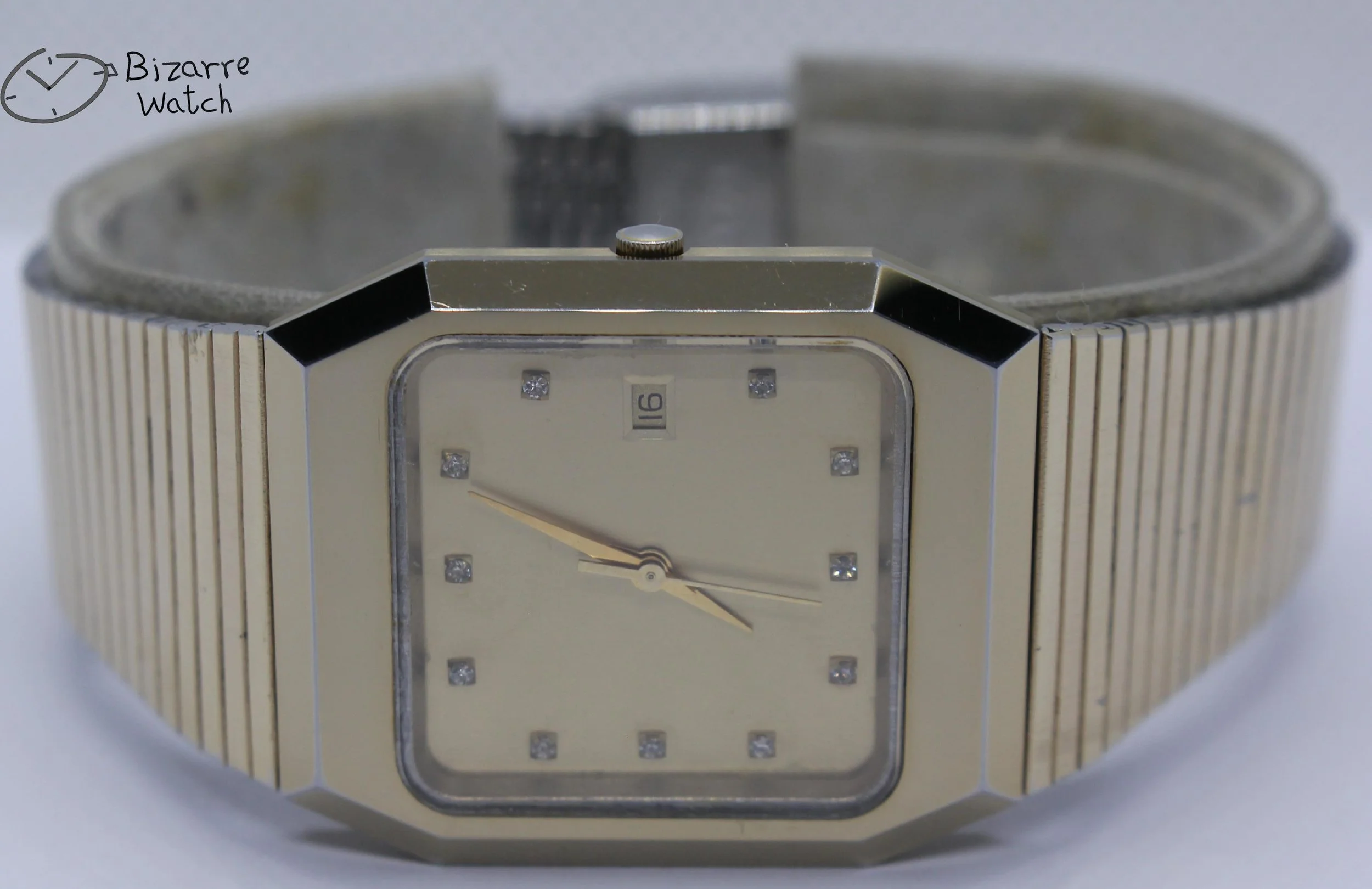 tungsten sterile dial Vintage Scratchproof Rado Diastar 129.0325.3 Tungsten Goldplated Unisex Watch bizarre women men unisex