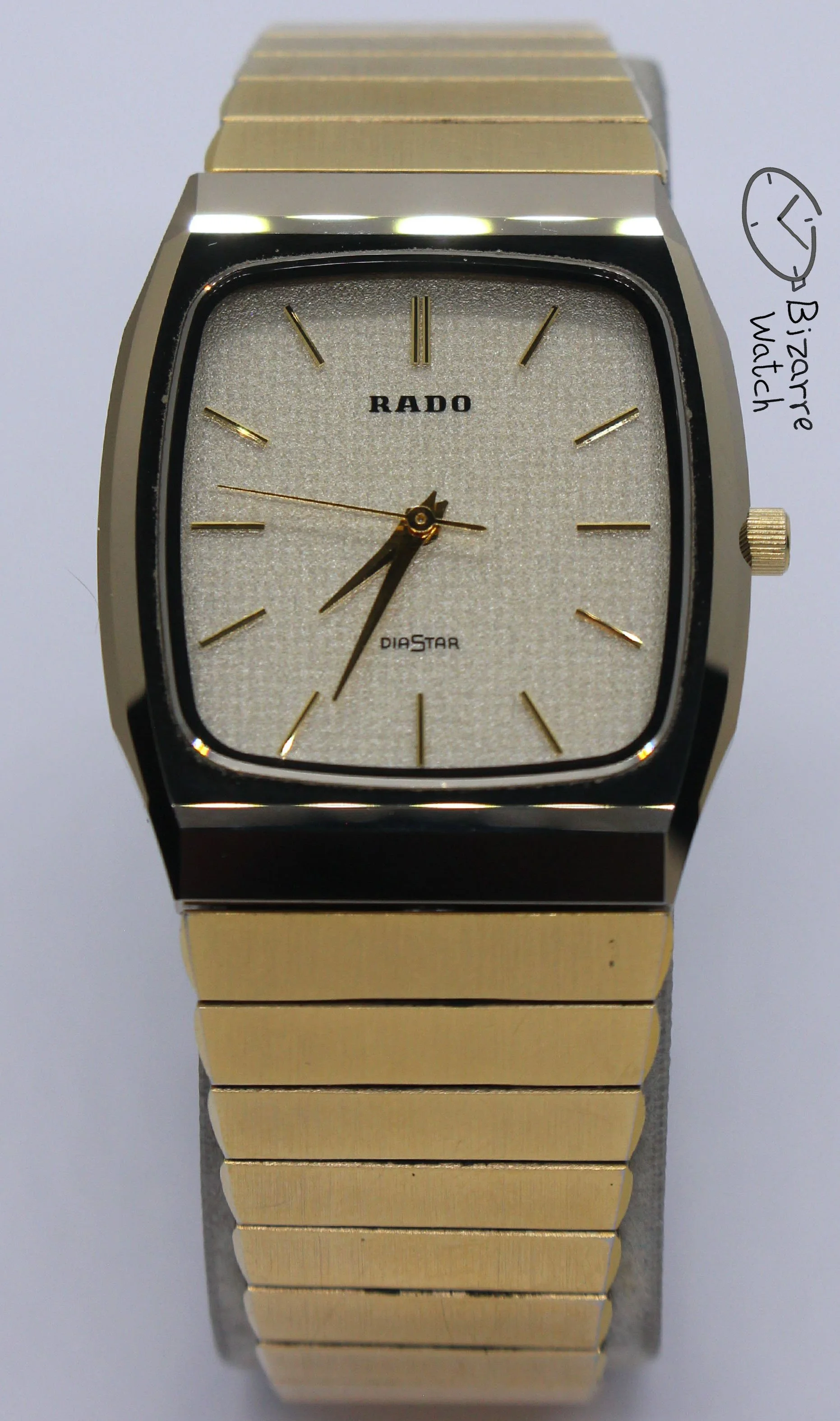 Vintage Scratchproof Rado Diastar 132.9505.3 Tungsten Goldplated Men Women Unisex Watch bizarre bizarrewatch