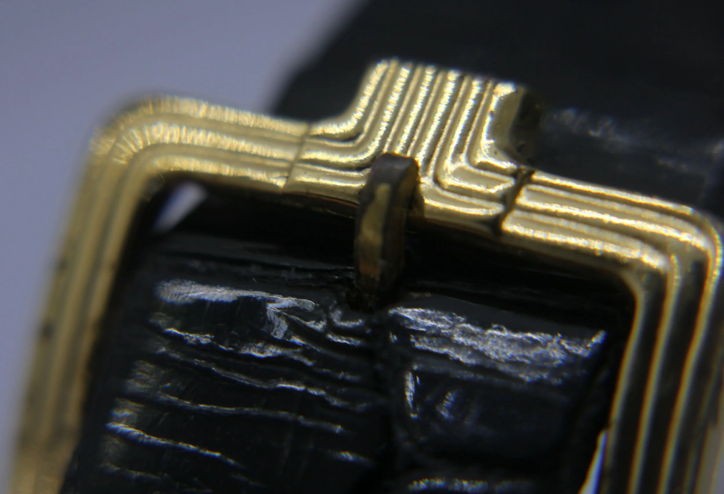 buckle original genuine Vintage Goldplated Lanvin Michel Herbelin Watch Made In France watch men women ladies unisex bizarre