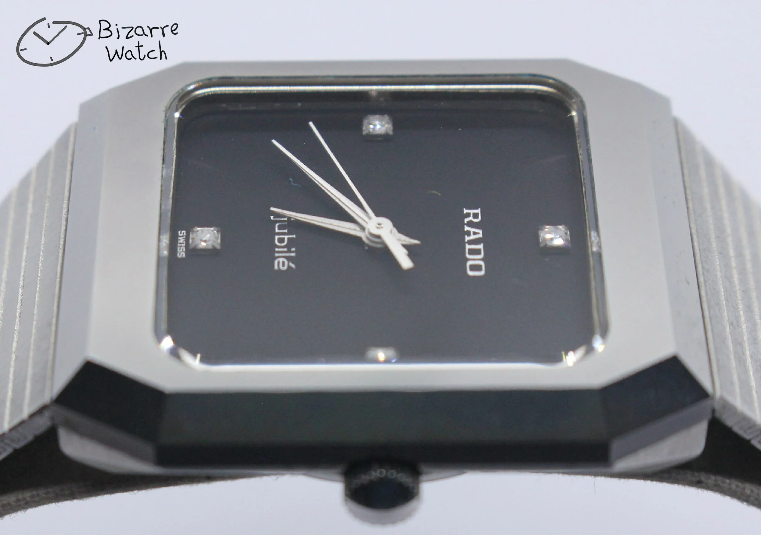 polarised polarized view lens diamond diamonds Jubilé Vintage Rado Jubile Diastar 104.0118.3 Scratchproof 29mm bizarre watch women men