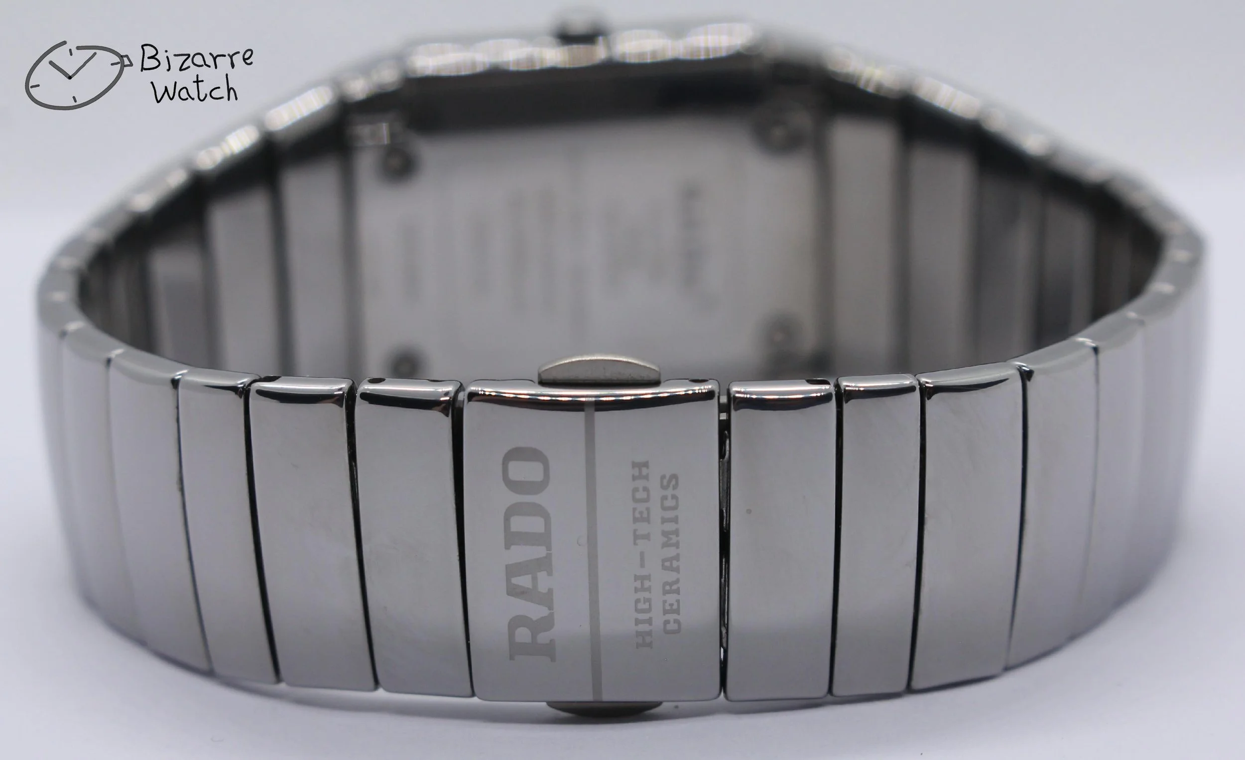 titanium clasp bracelet 04498 vintage scratchproof Rado Diastar Sintra Teaked 29mm Silver 152.0332.3 Ceramic Titanium Watch women men unisex