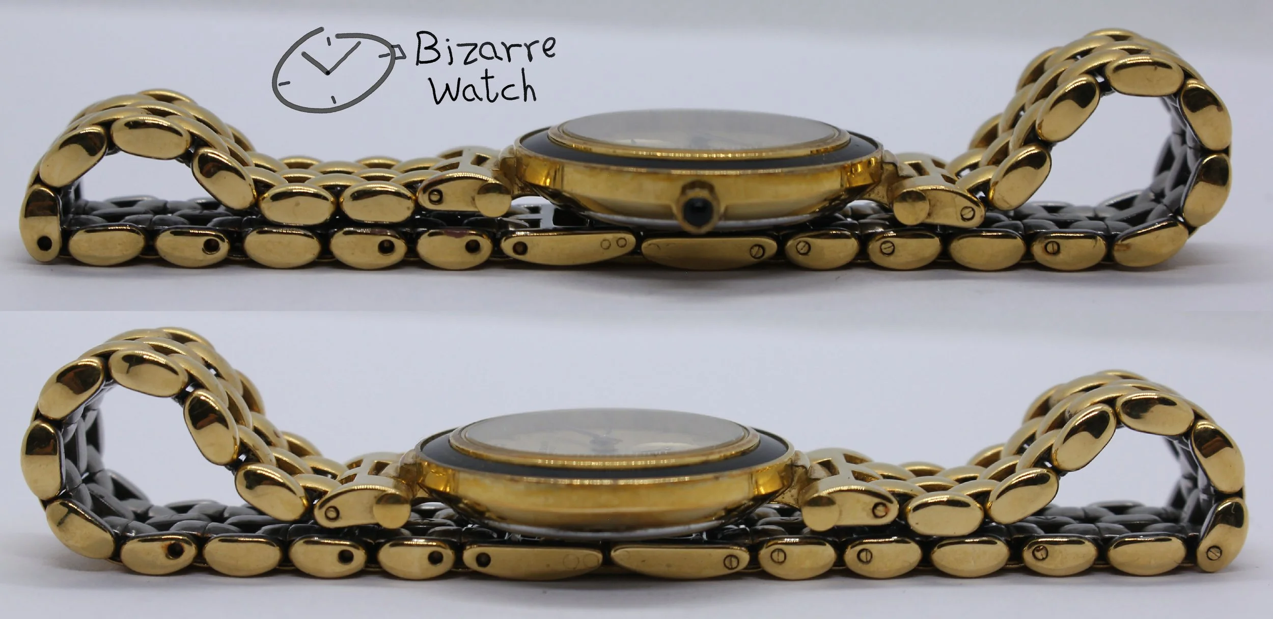 sides small seconds Vintage Ladies Goldplated Pierre Balmain Subsecond Hand Watch