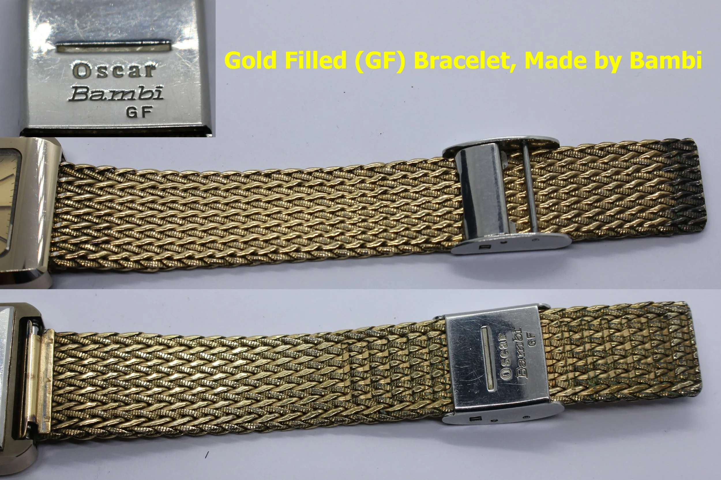 bracelet Gold Filled Vintage Scratchproof Rado Balboa K16 Tungsten Watch bizarre women men ladies gents